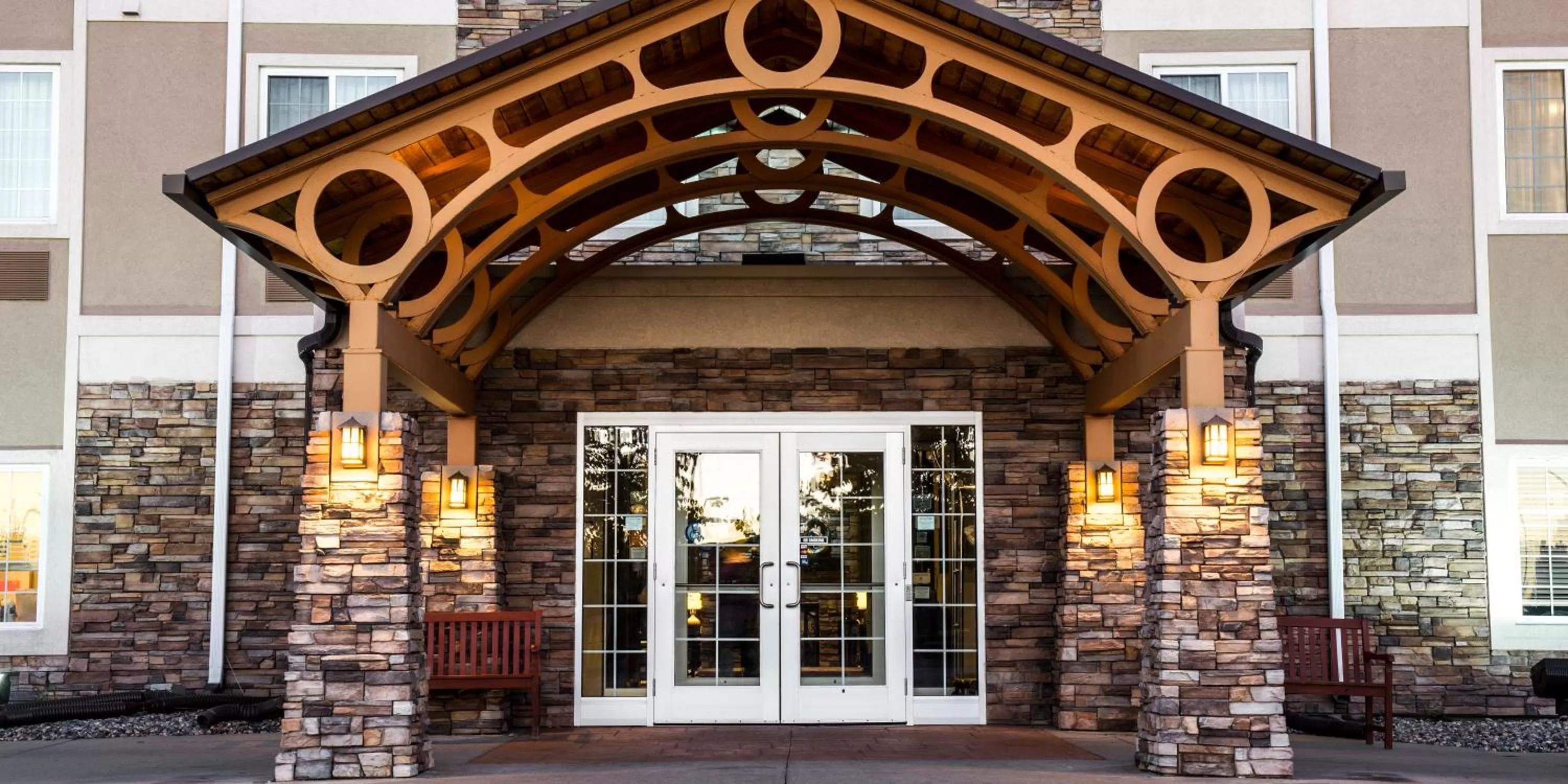 Property building in Staybridge Suites Fargo by IHG