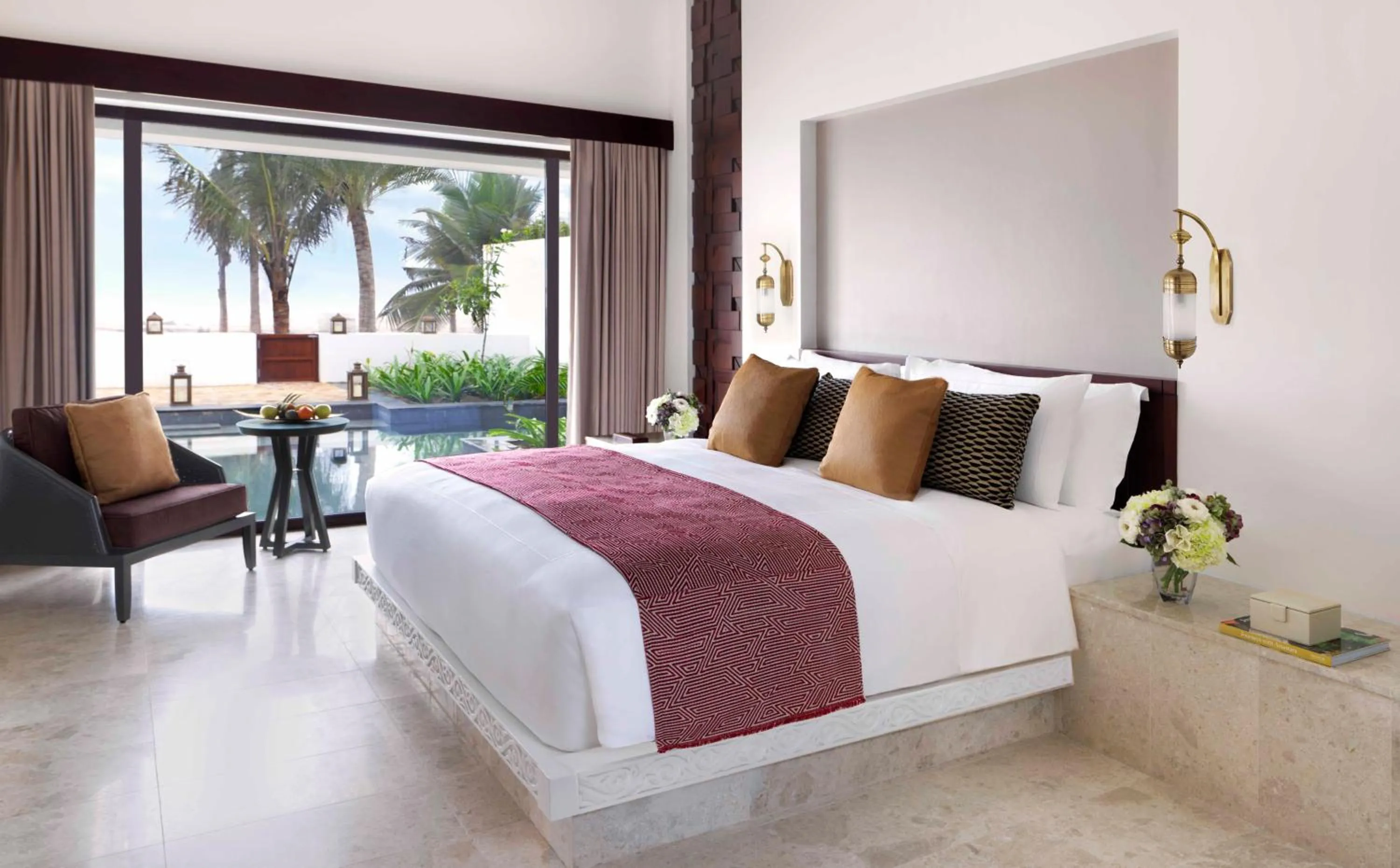 Bedroom, Bed in Al Baleed Resort Salalah by Anantara