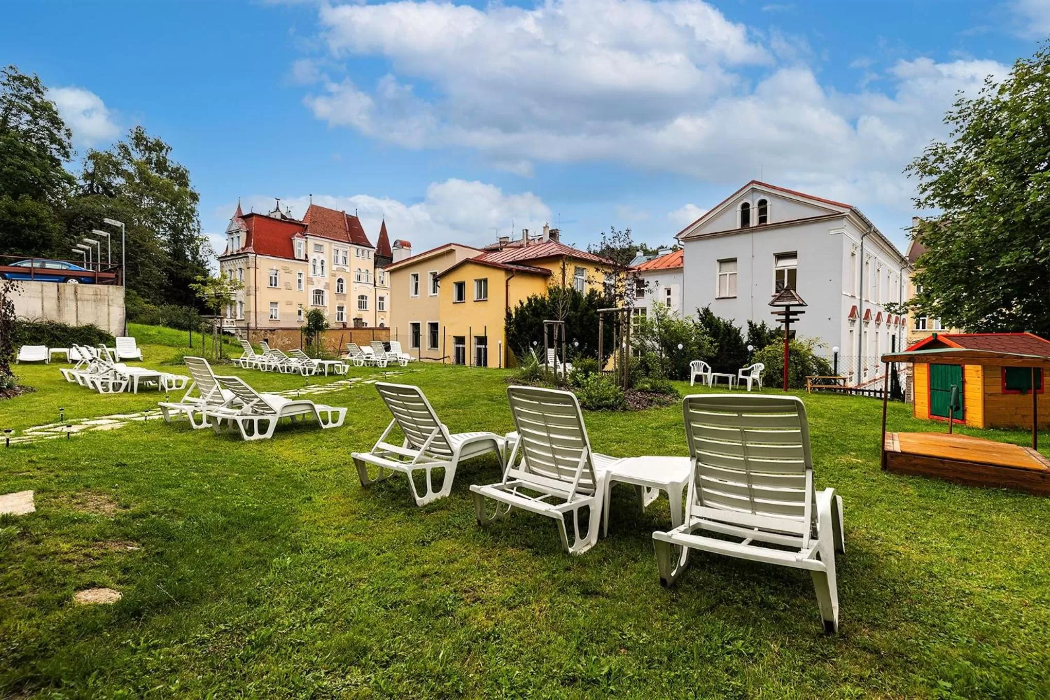 Property building in Spa Hotel Devin