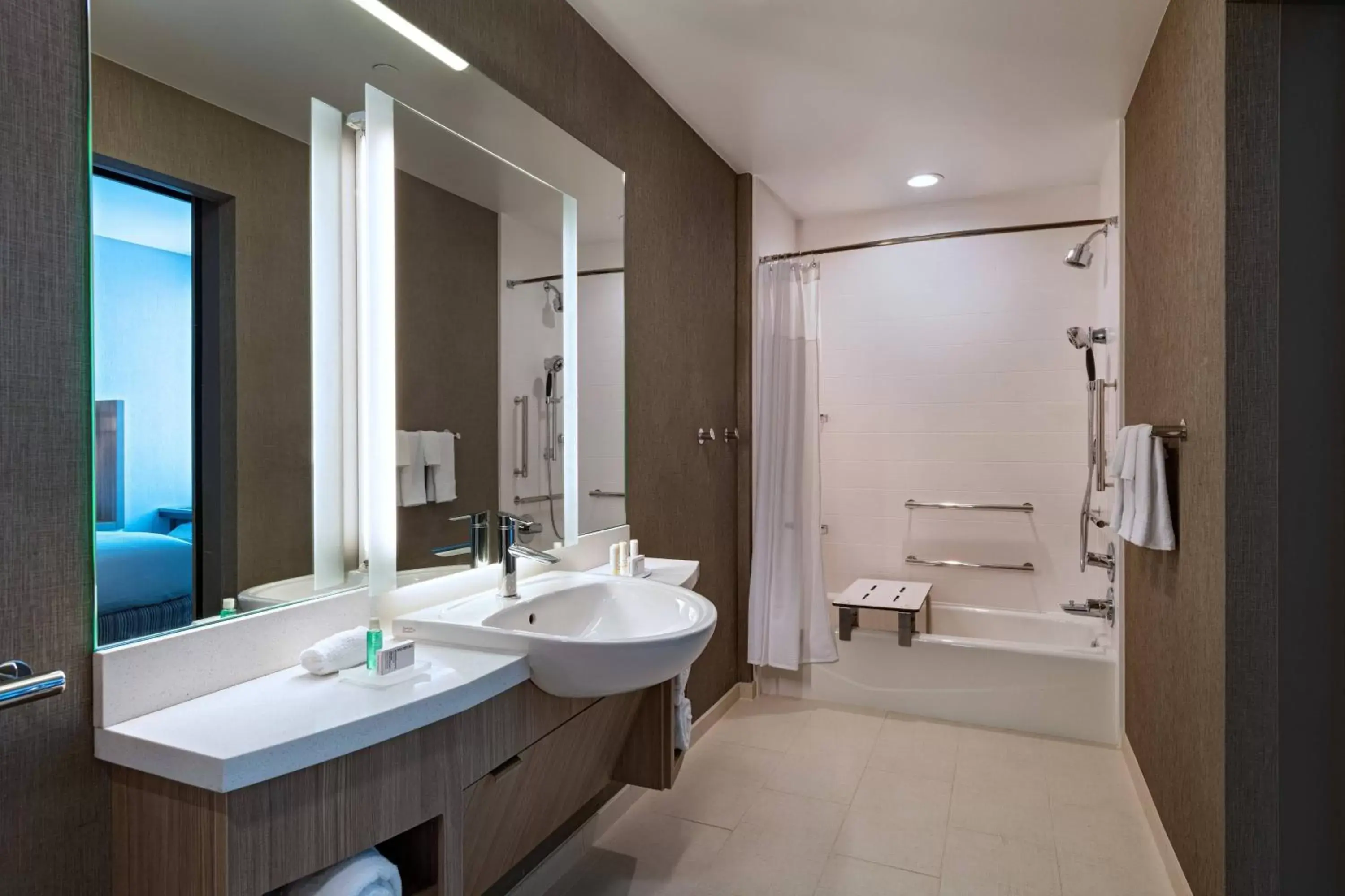 Bathroom in SpringHill Suites by Marriott Dallas Richardson/University Area