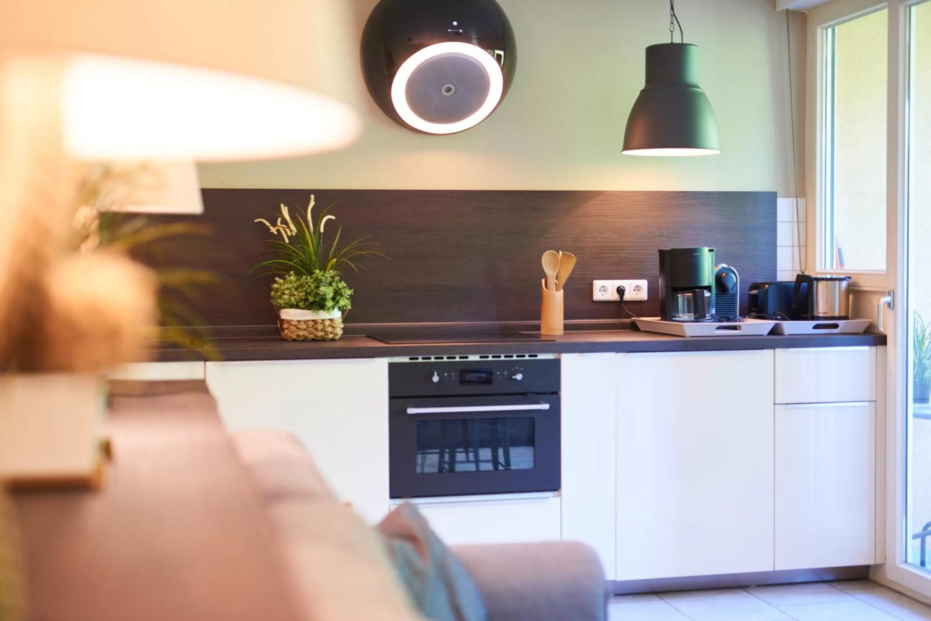 kitchen in Hotel Zur Alten Brücke