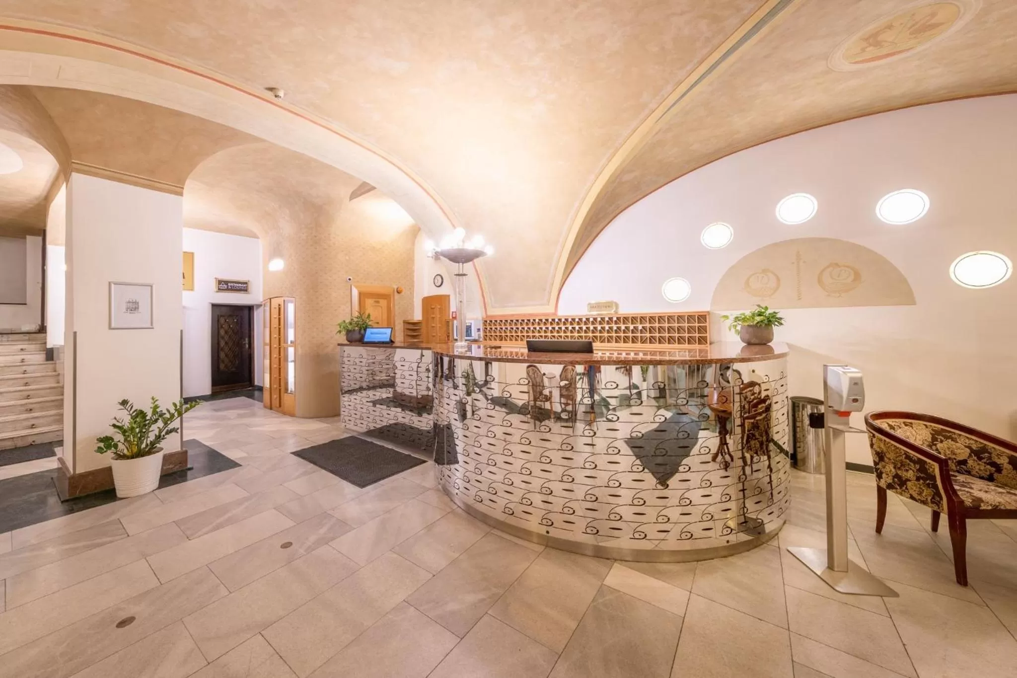 Lobby or reception in Hotel Meteor Plaza Prague