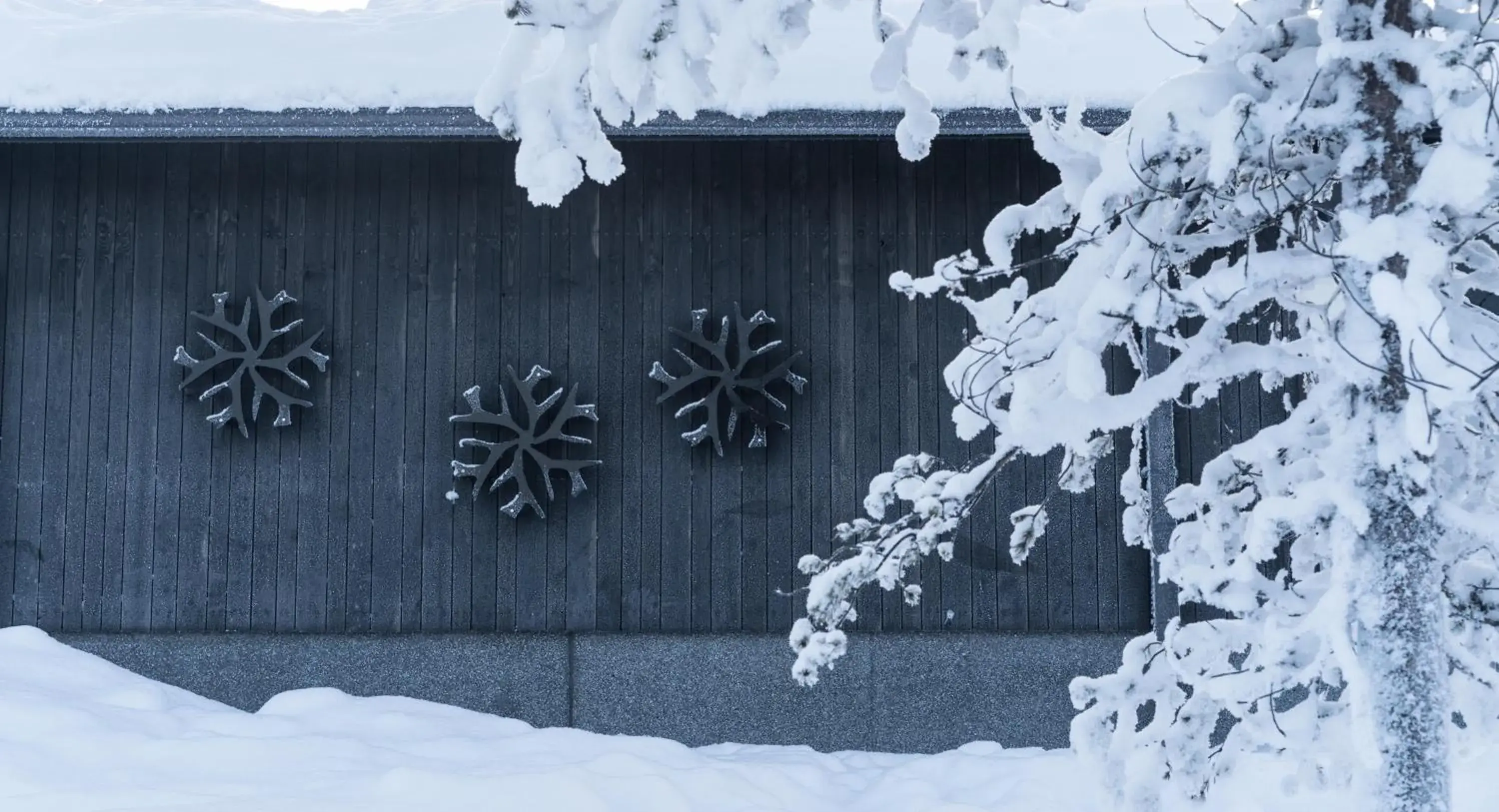 Decorative detail, Winter in Santa's Igloos Arctic Circle