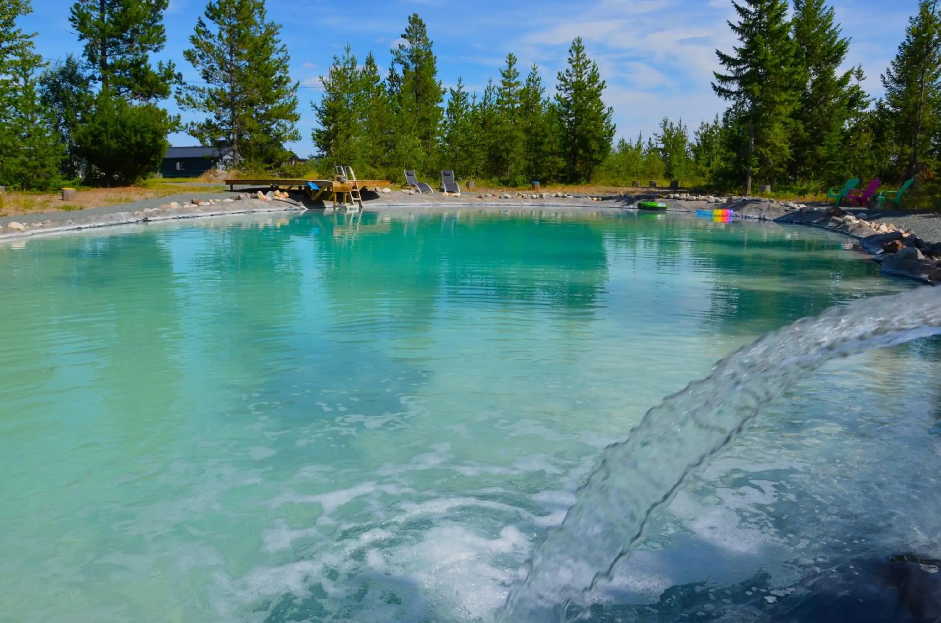 Swimming pool in Woodhouse Cottages And Ranch