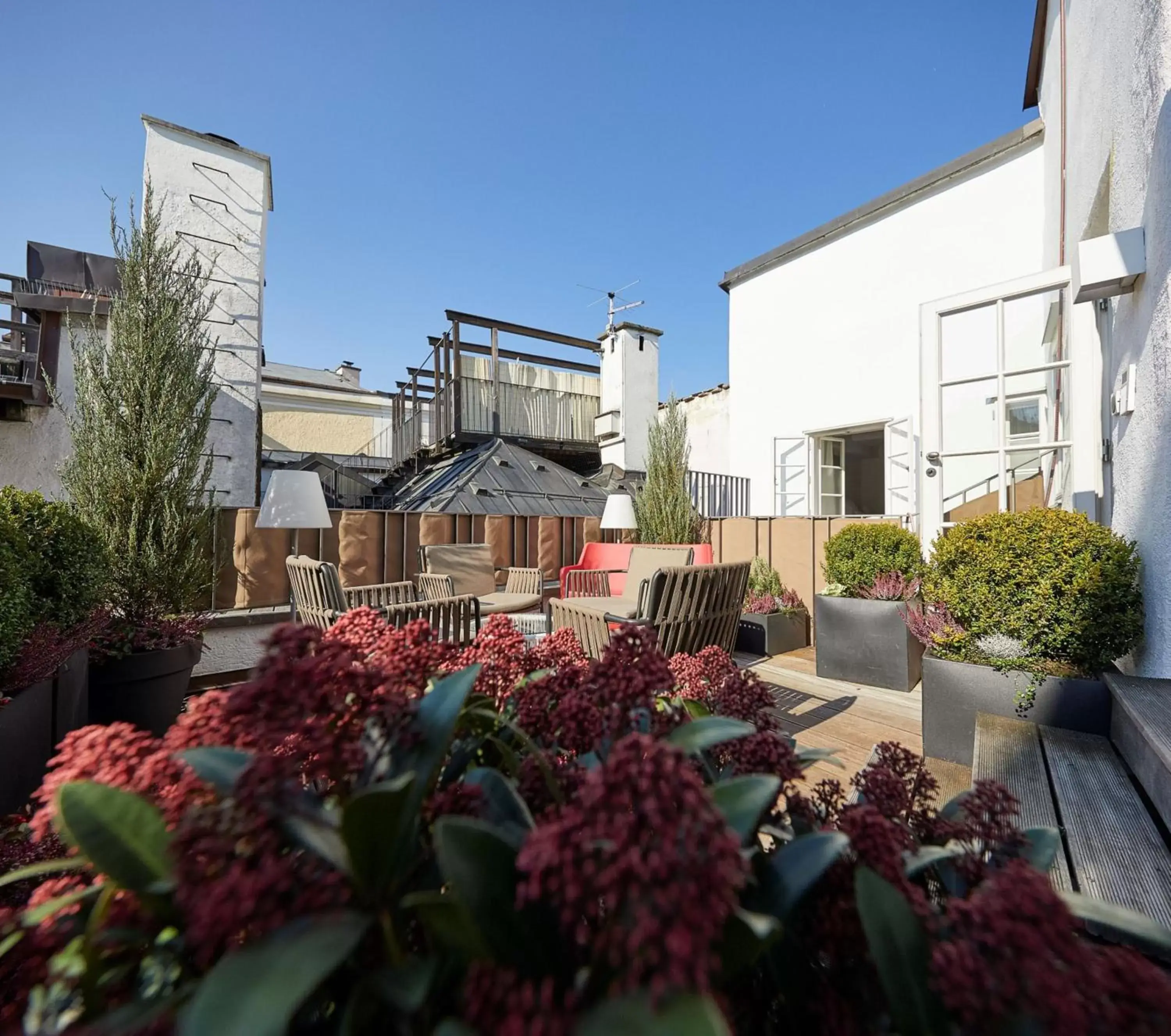 Balcony/Terrace, Property Building in Small Luxury Hotel Goldgasse