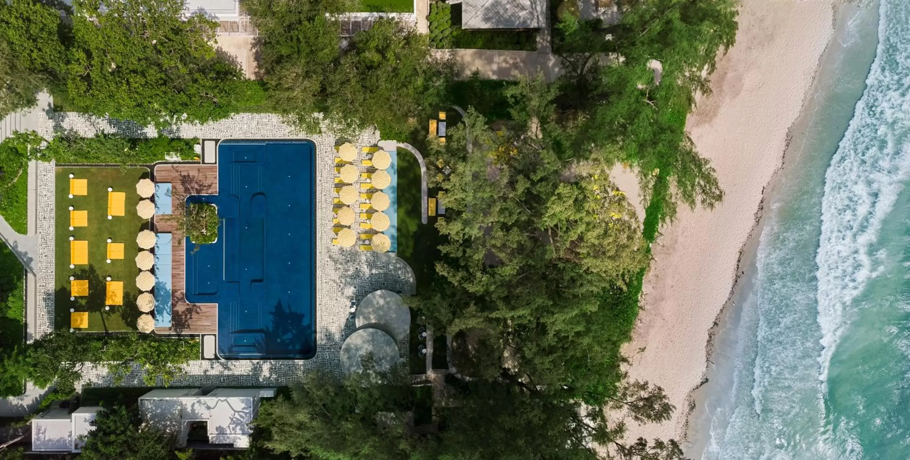 Swimming pool, Bird's-eye View in The Standard, Hua Hin