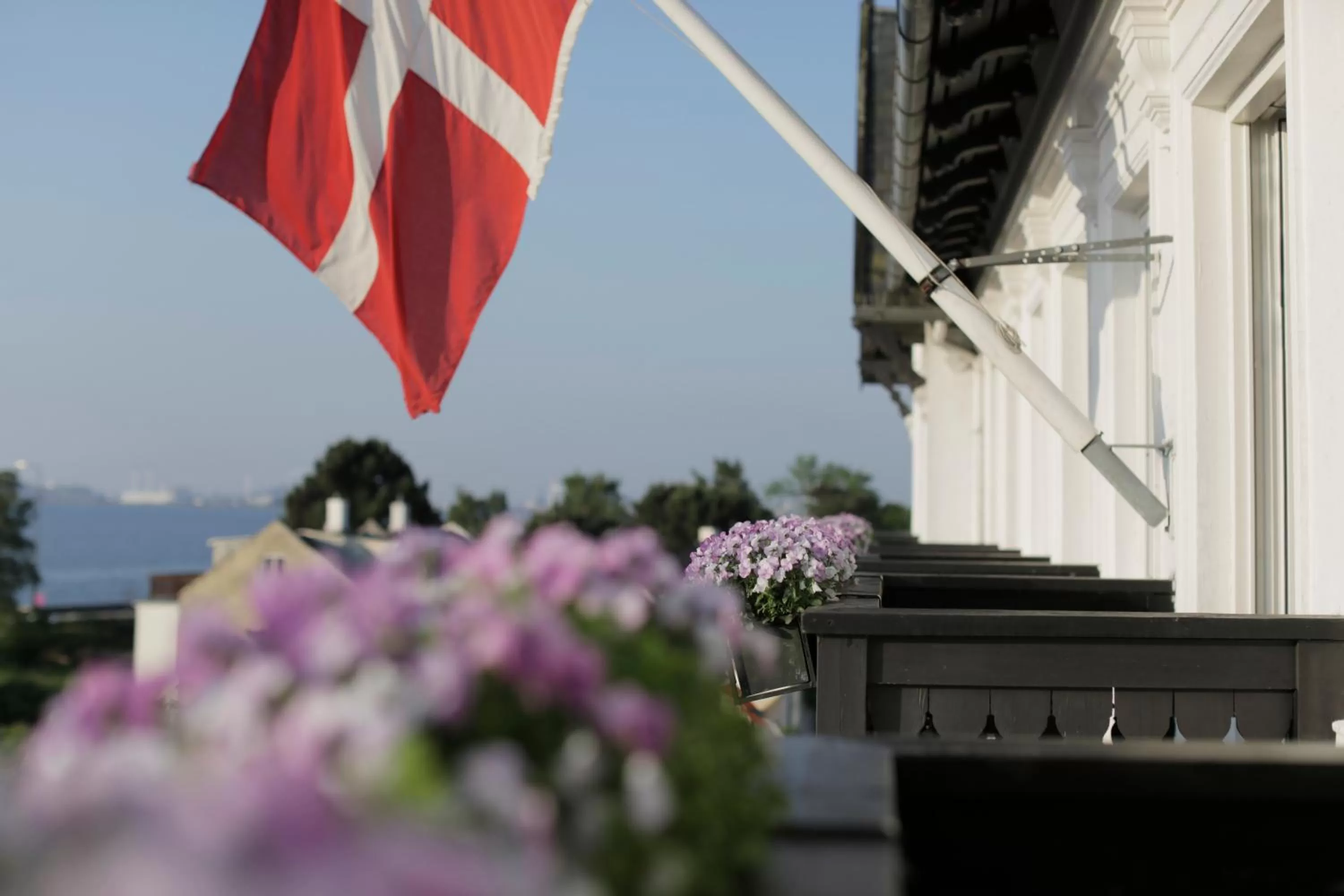 Sea view in Skovshoved Hotel