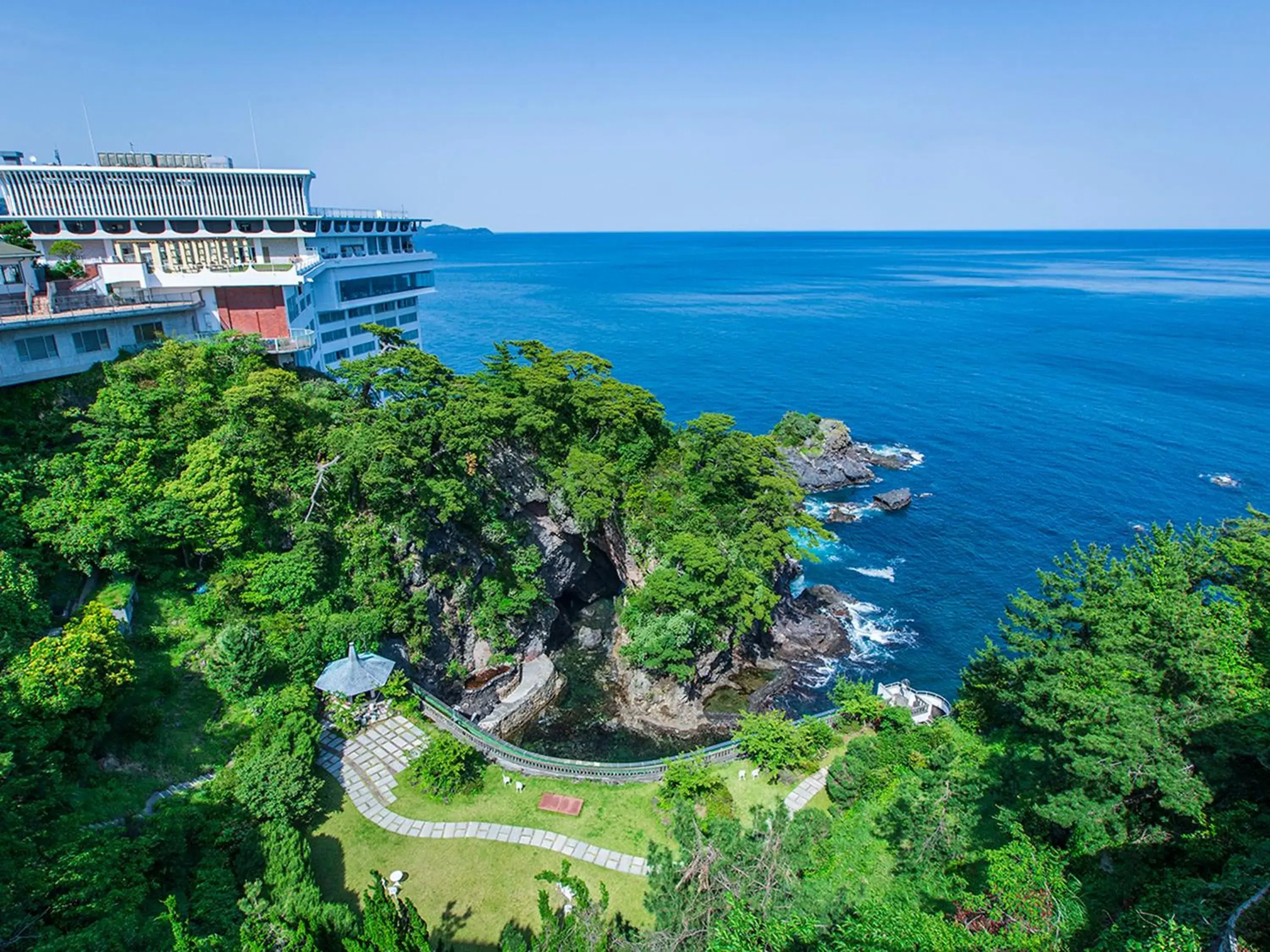 Nearby landmark, Bird's-eye View in Hotel New Akao