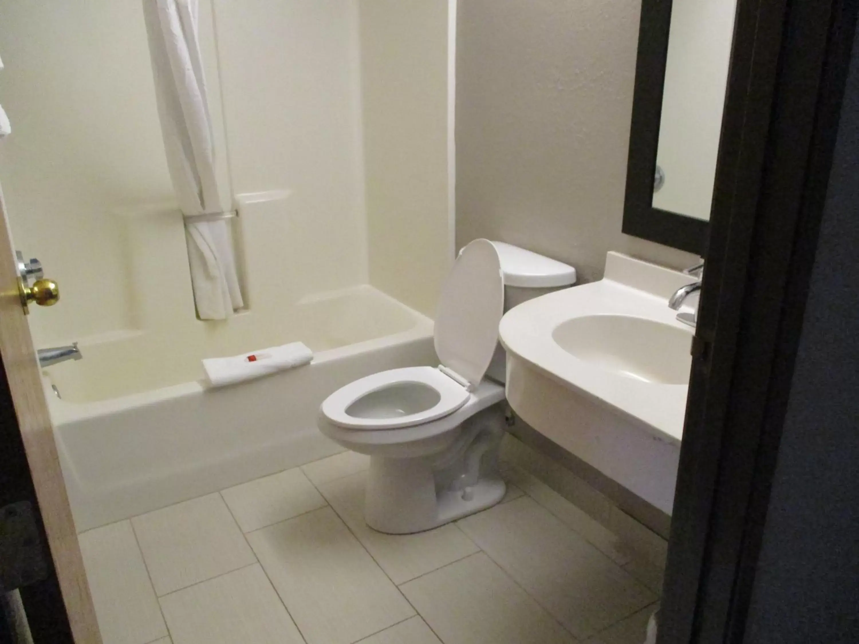 Bathroom in Microtel Inn & Suites by Wyndham New Ulm