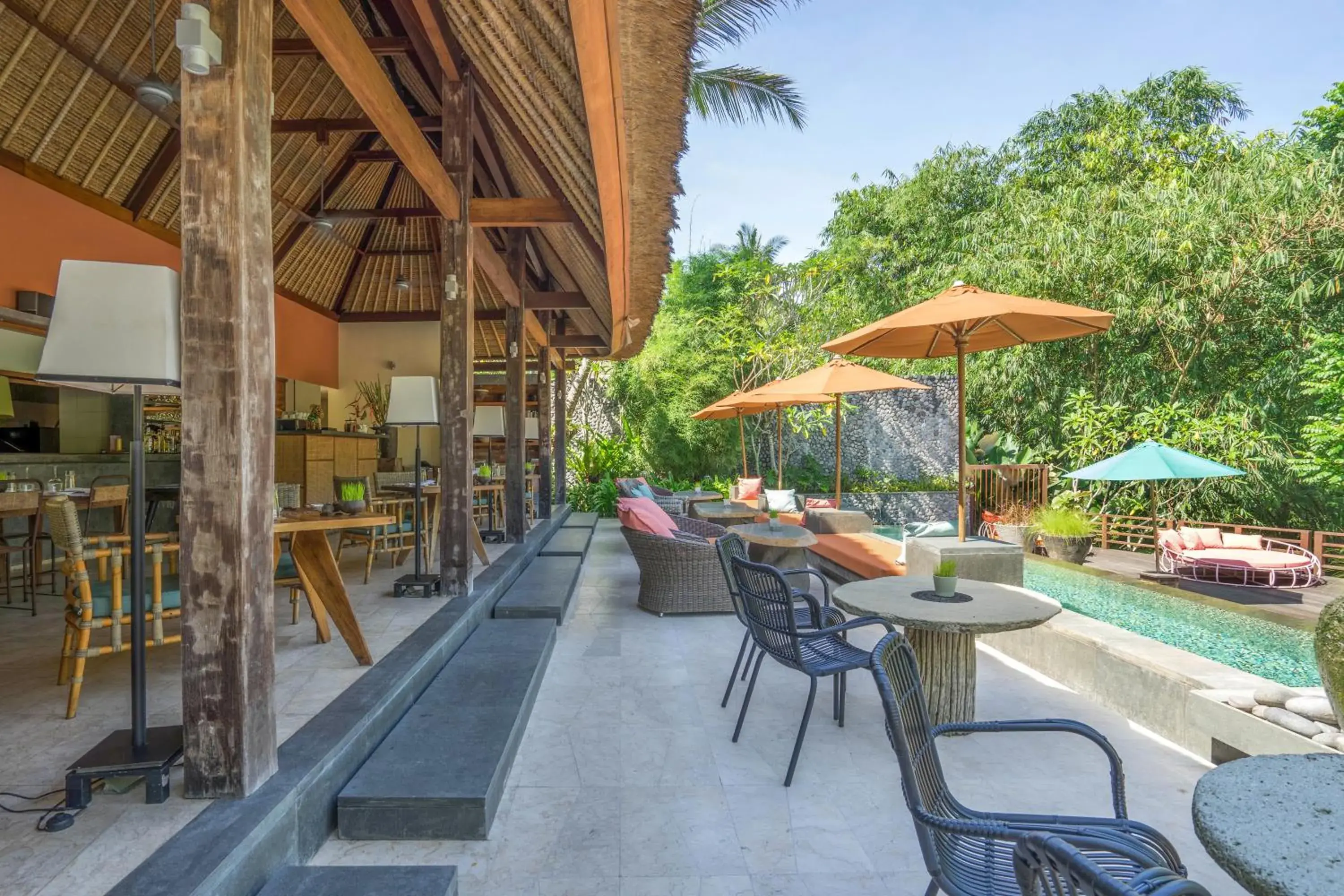 Restaurant/places to eat in The Purist Villas & Spa Ubud