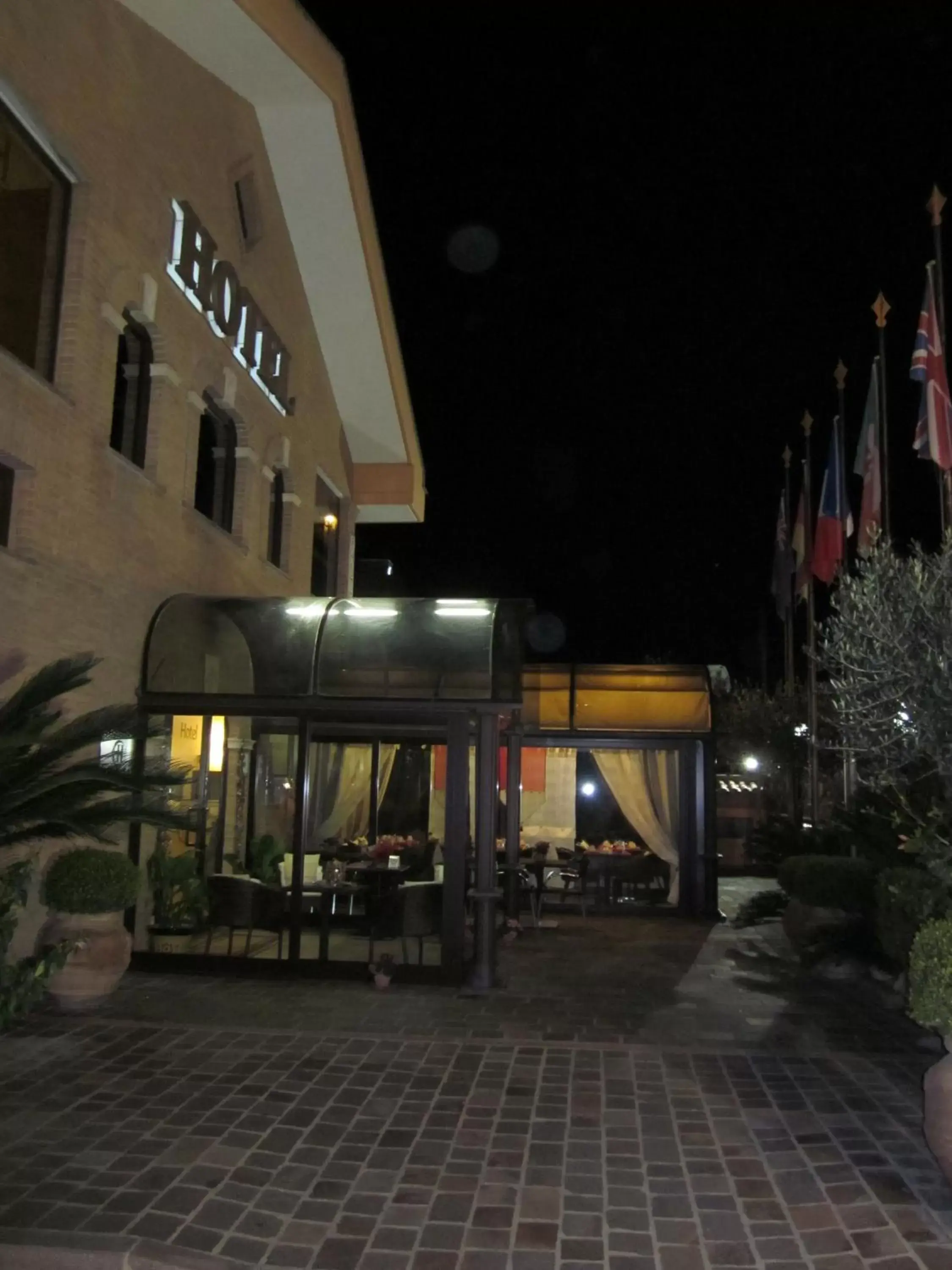 Facade/entrance, Property Building in Euro House Inn Airport