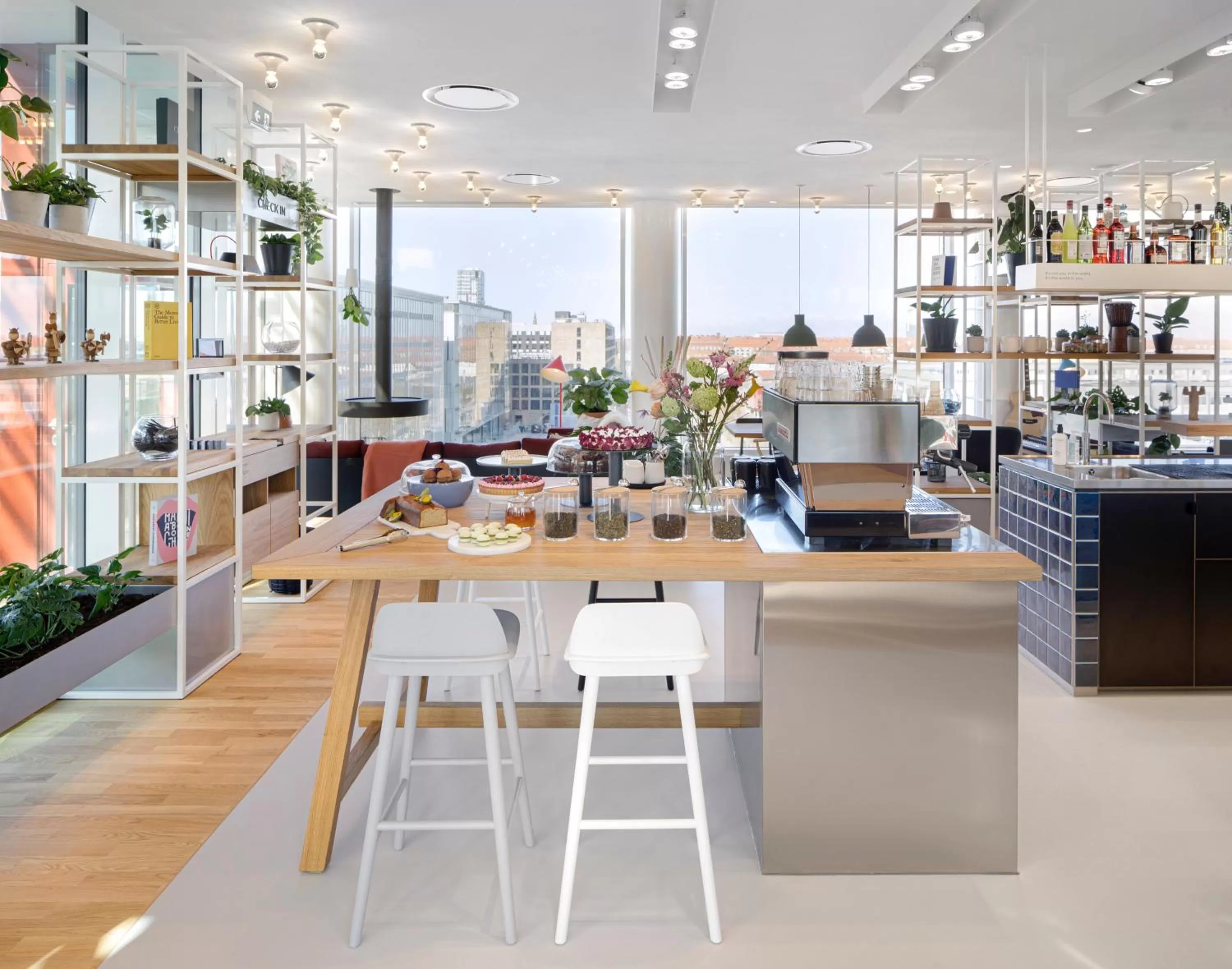 Lobby or reception in Zoku Copenhagen