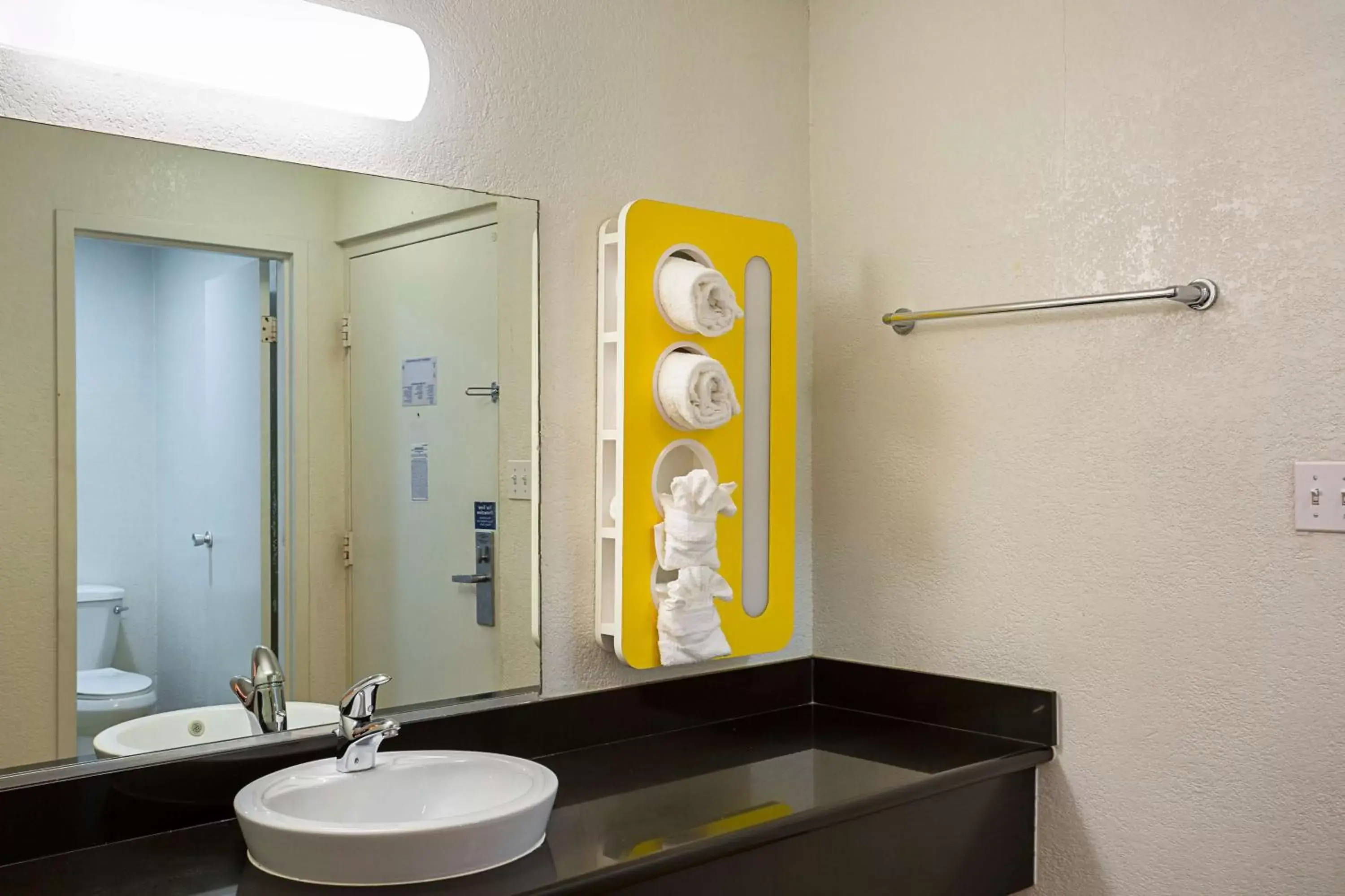 Toilet, Bathroom in Motel 6-Wenatchee, WA