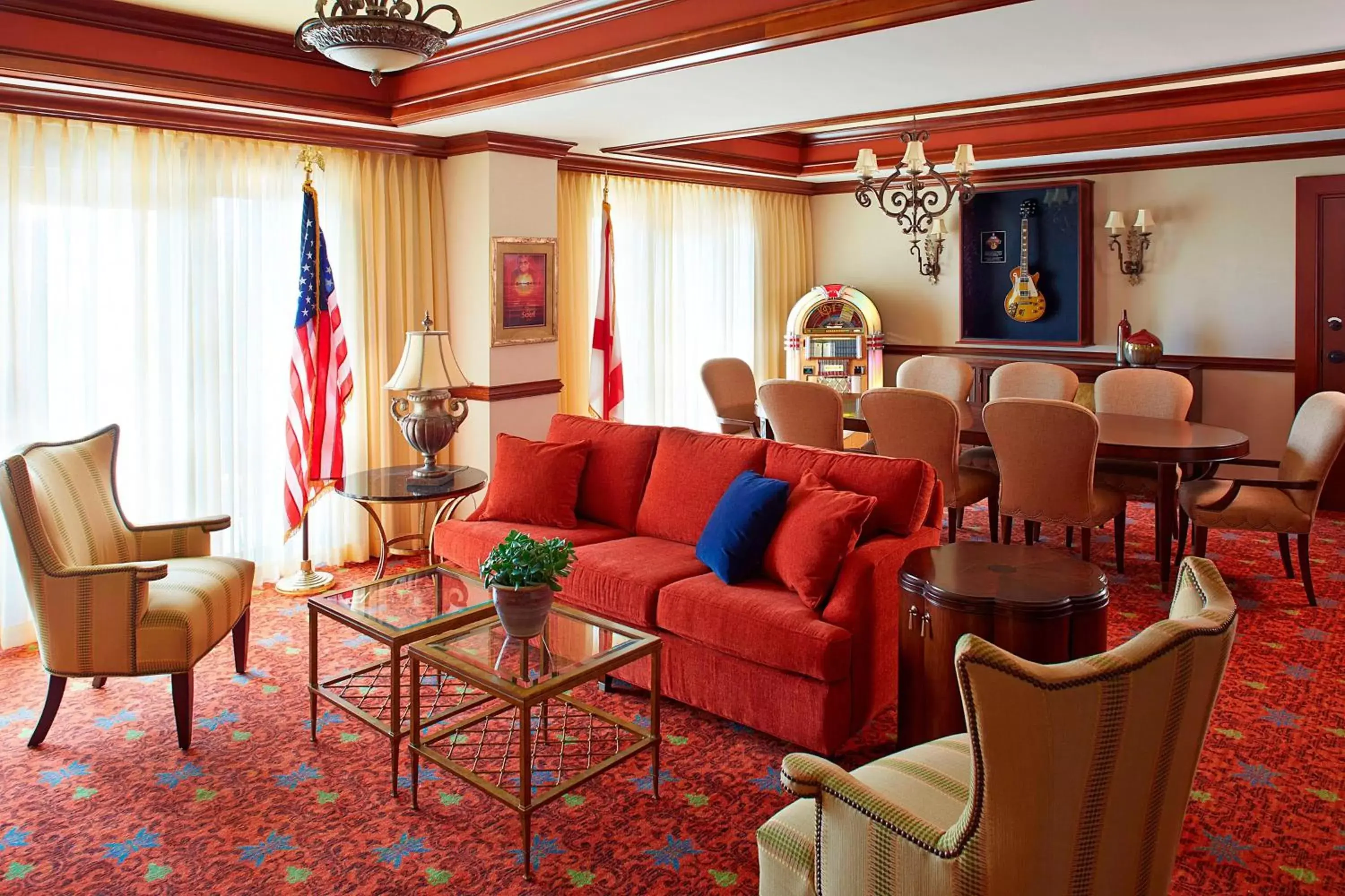 Photo of the whole room, Seating Area in Marriott Shoals Hotel & Spa