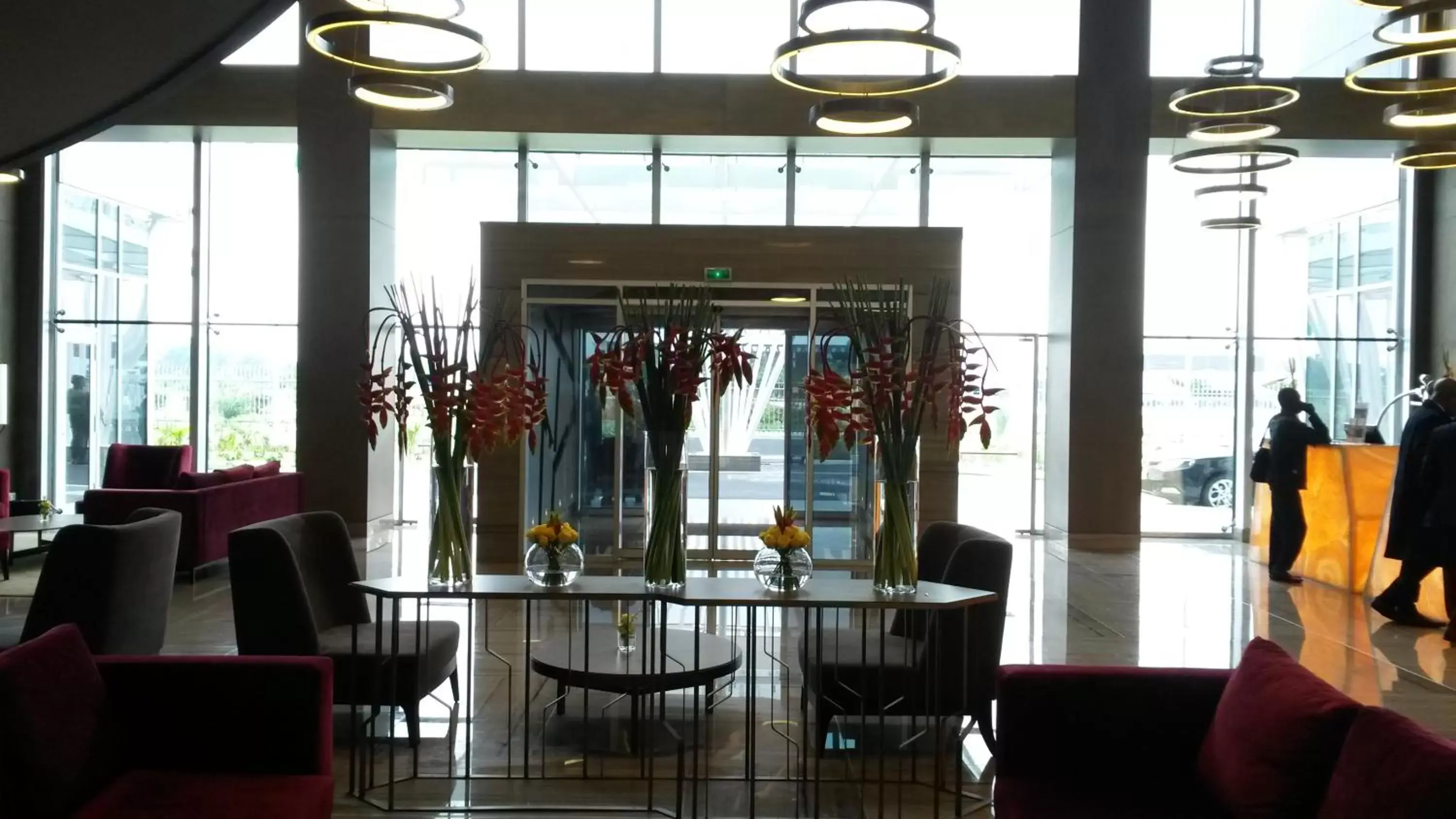 Lobby or reception, Restaurant/Places to Eat in Radisson Blu Hotel, Abidjan Airport