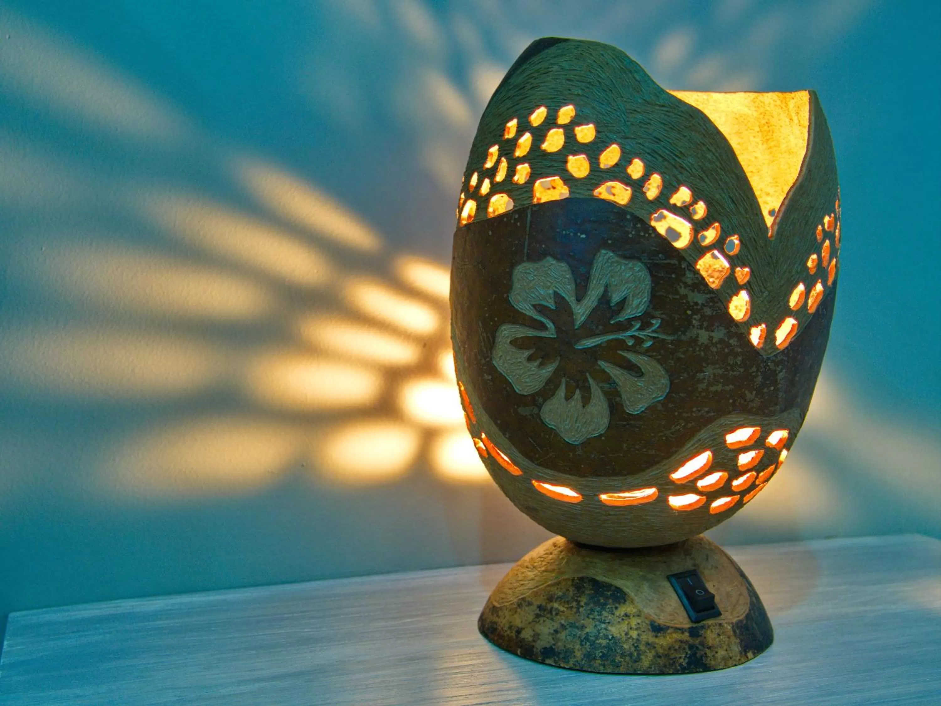 Decorative detail in La Aldea