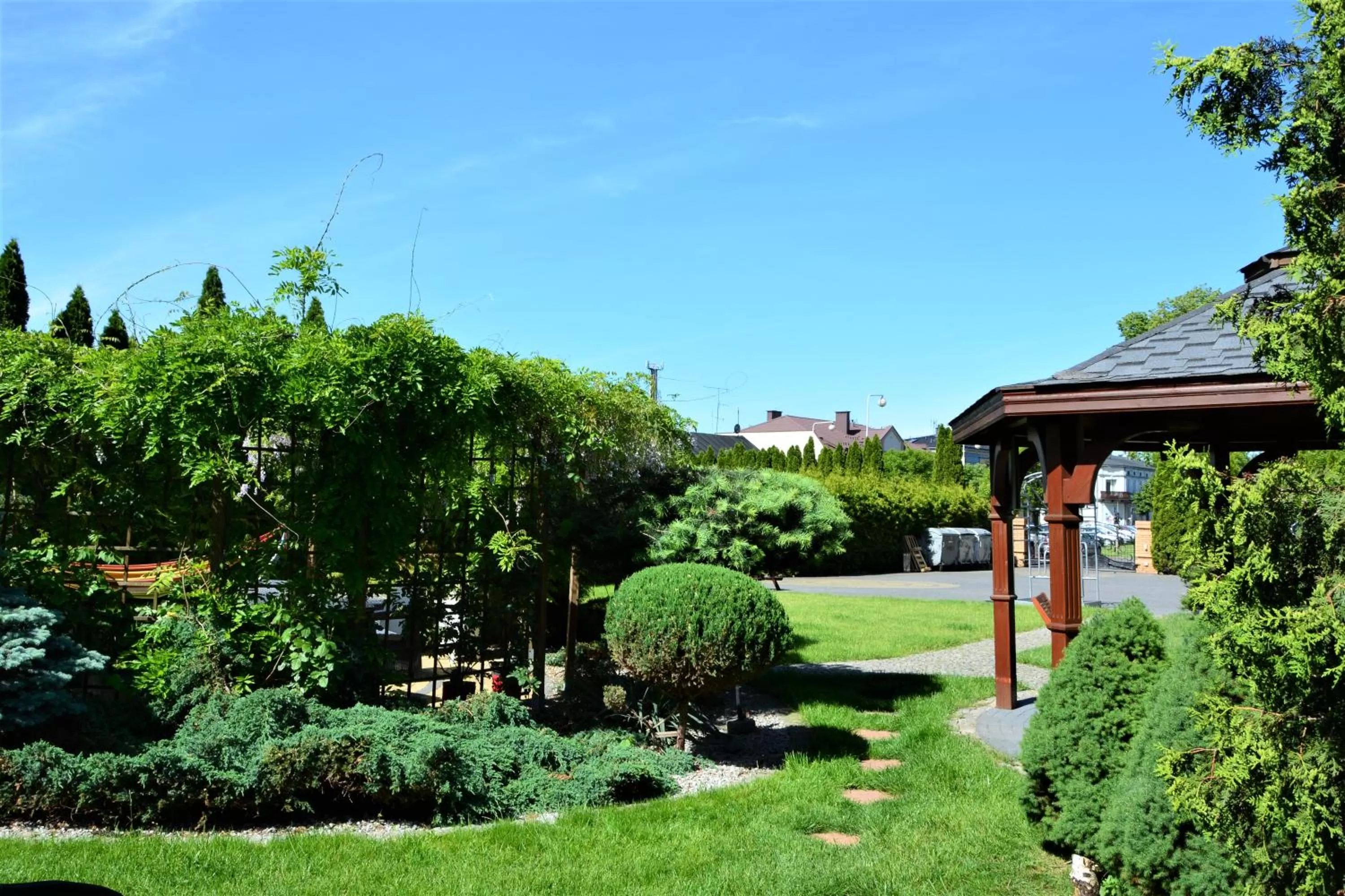 Garden in Apartamenty i pokoje „Pod Jedynką”
