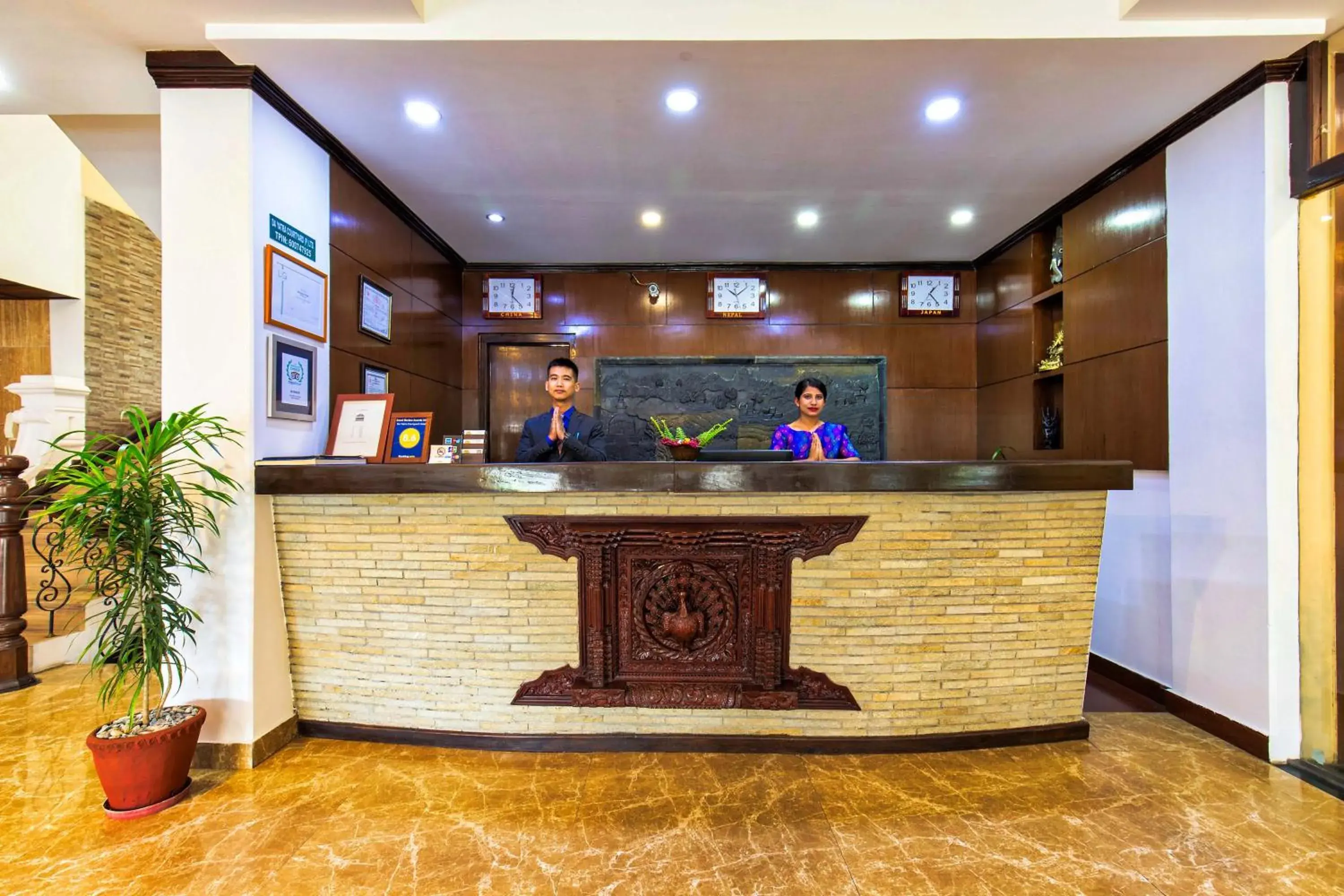 Lobby or reception, Lobby/Reception in Da Yatra Courtyard Hotel