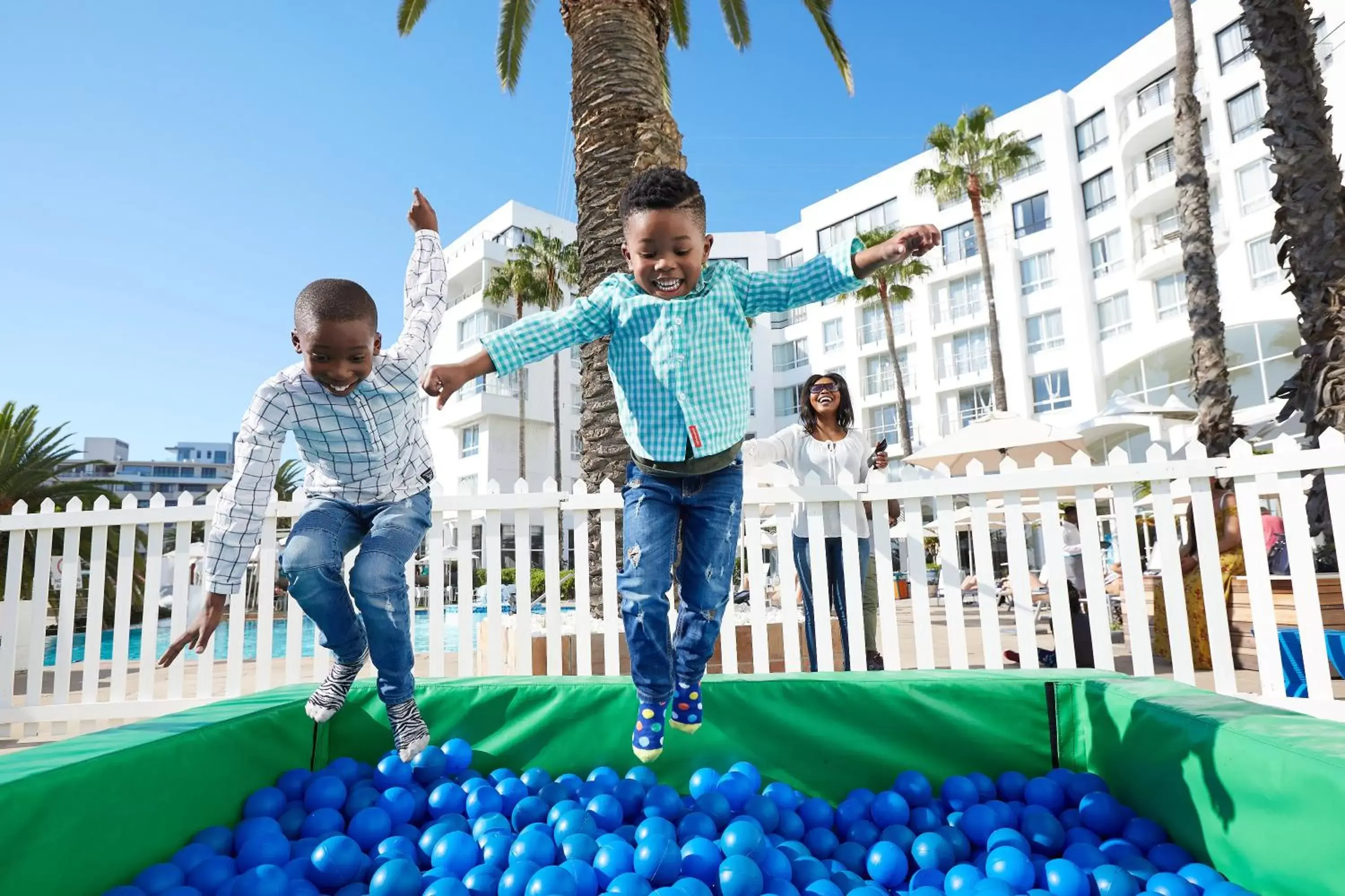 Children in President Hotel