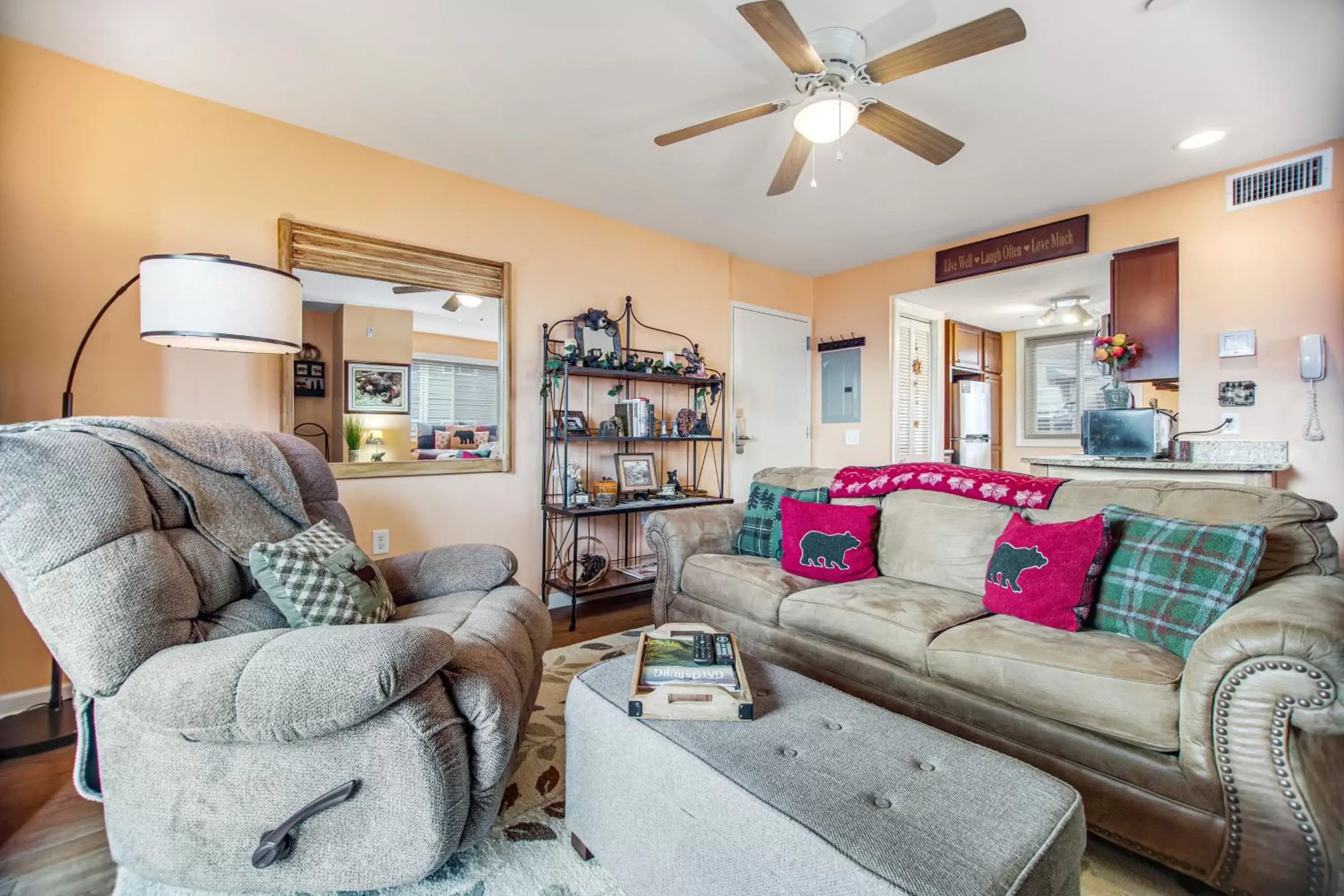 Seating Area in Gatlinburg Summit Condo #6208