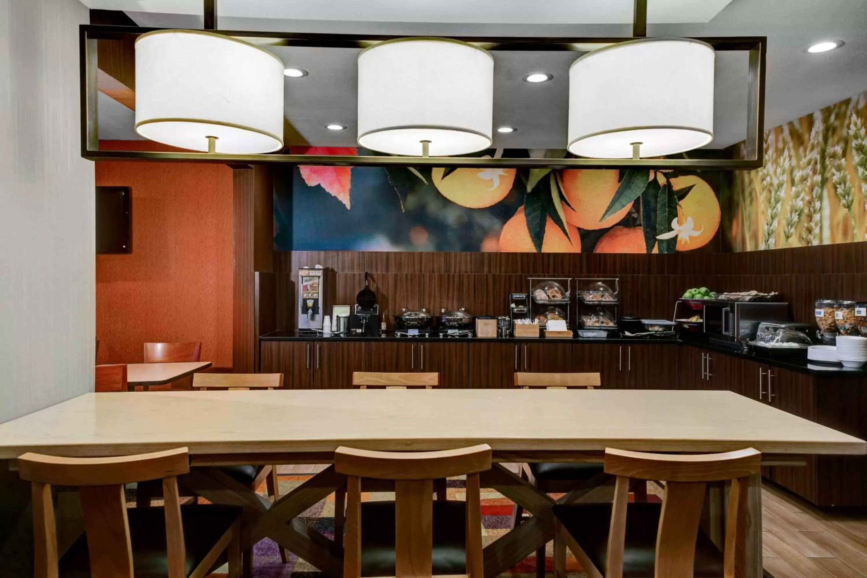 Restaurant/places to eat, Kitchen/Kitchenette in Fairfield Inn by Marriott Dothan