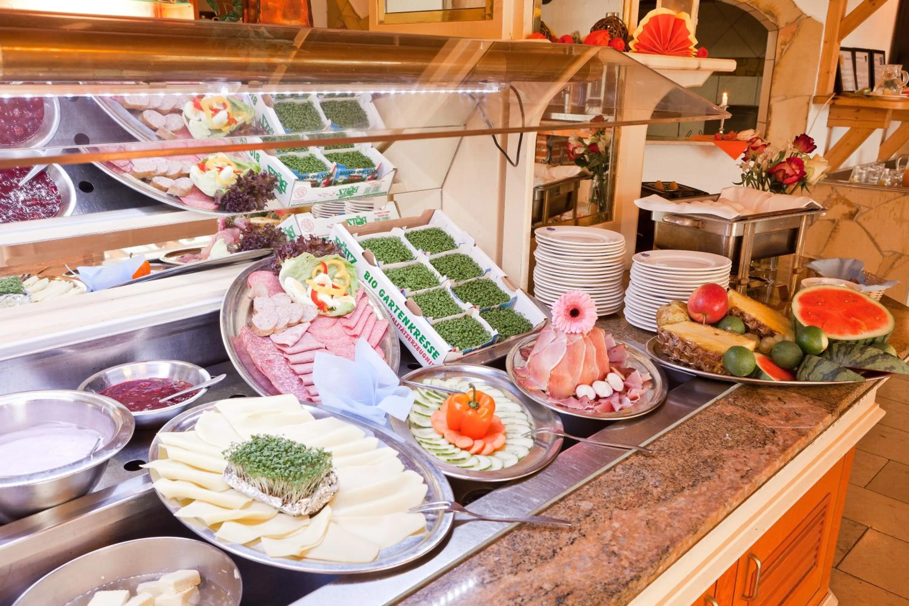 Buffet breakfast in Resort Hotel Seebauer Gut Wildbad