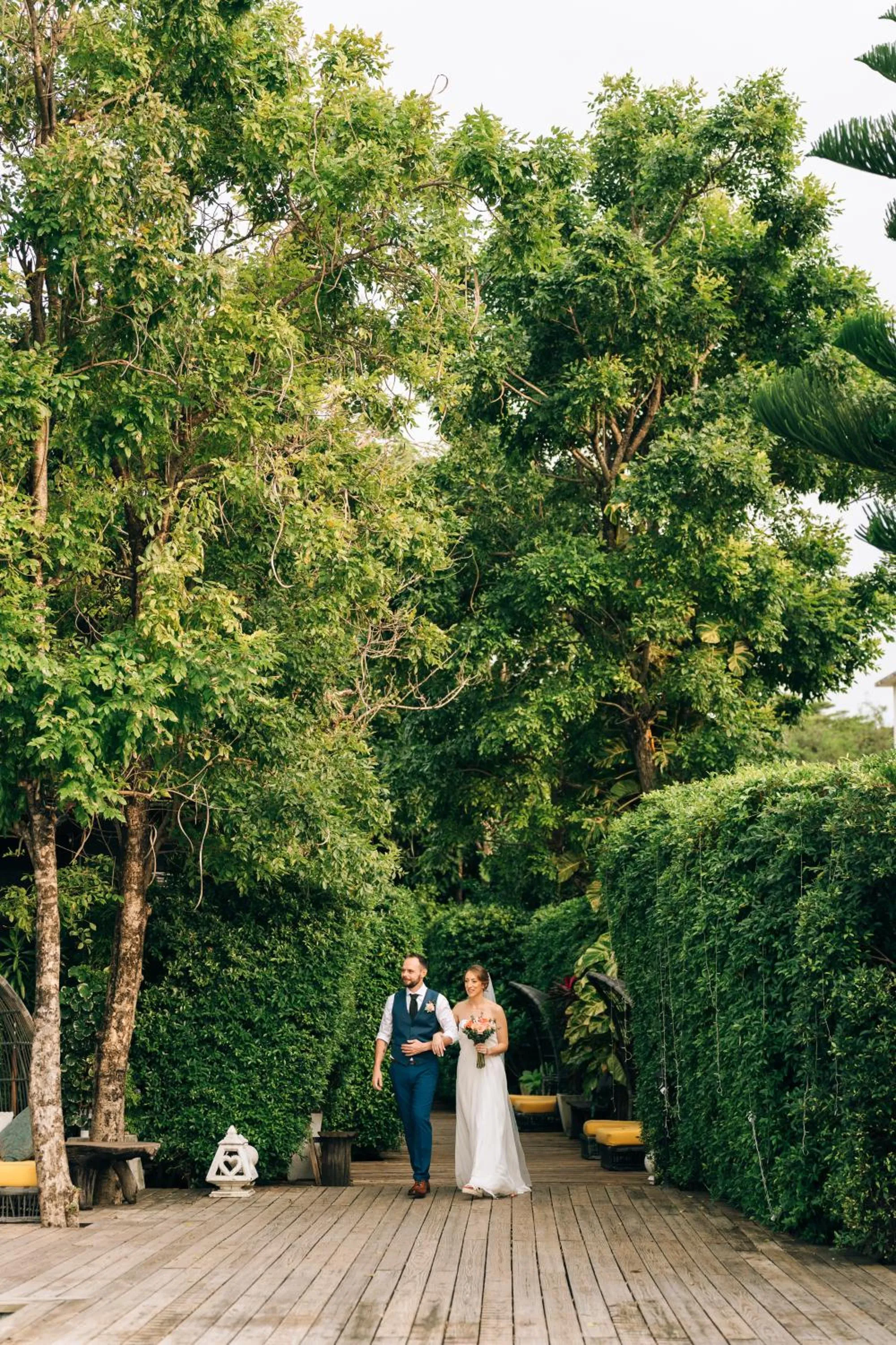 wedding in Tango Luxe Beach Villa, Koh Samui