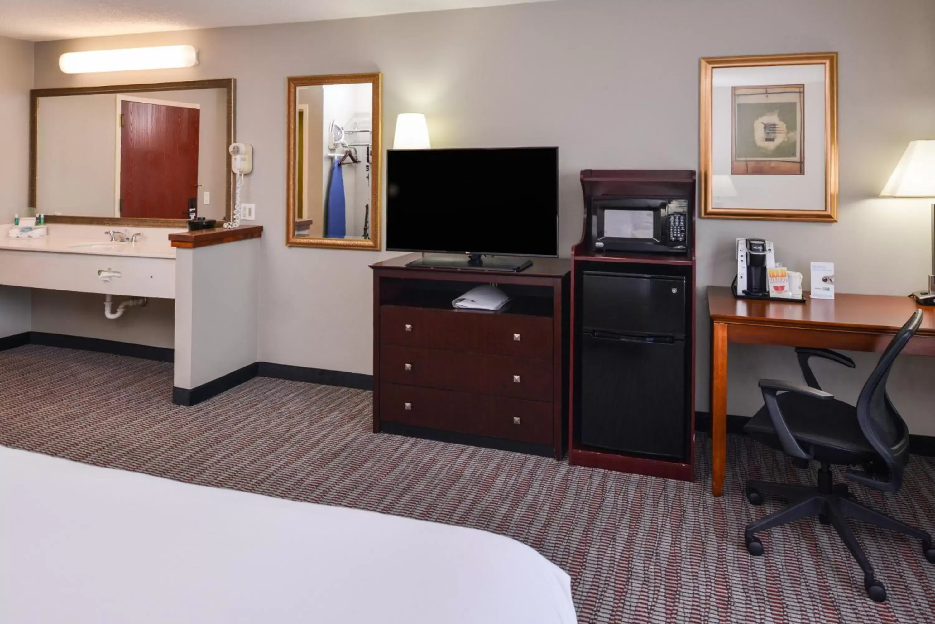 Suite One Bed Mobility Access Tub - Non-Smoking in Holiday Inn Express Hotel & Suites North Little Rock, an IHG Hotel