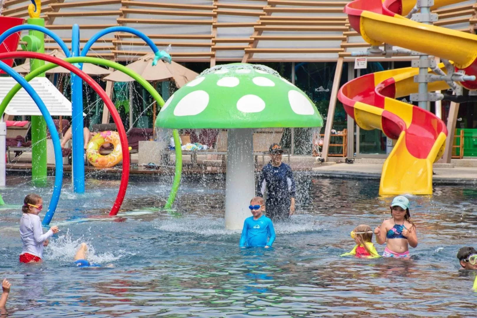 Aqua park in Kalima Resort and Villas Khao Lak