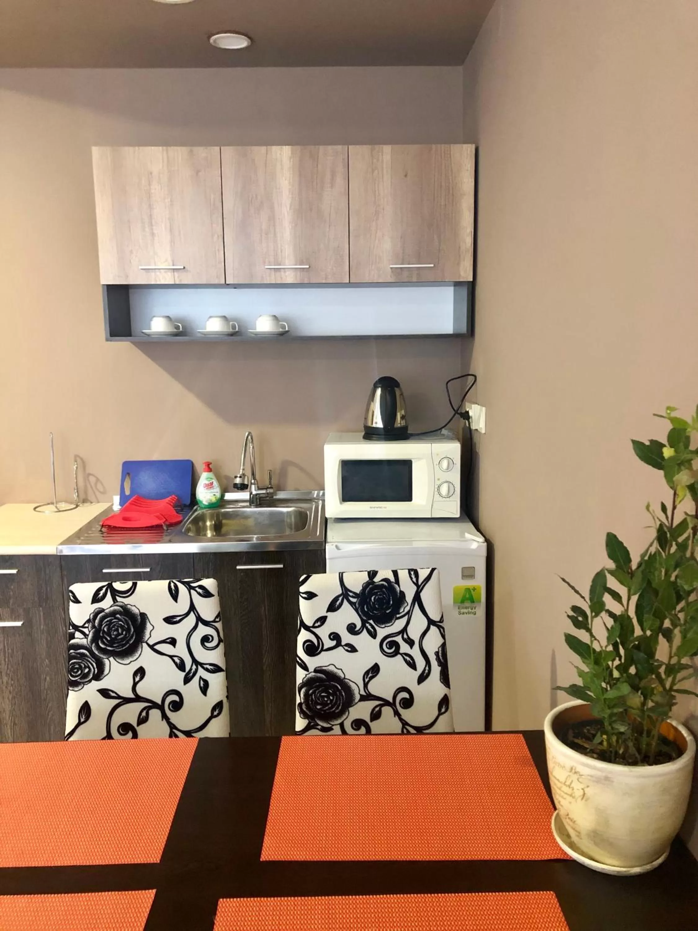 Kitchen or kitchenette in Family Hotel Ring & Thermal