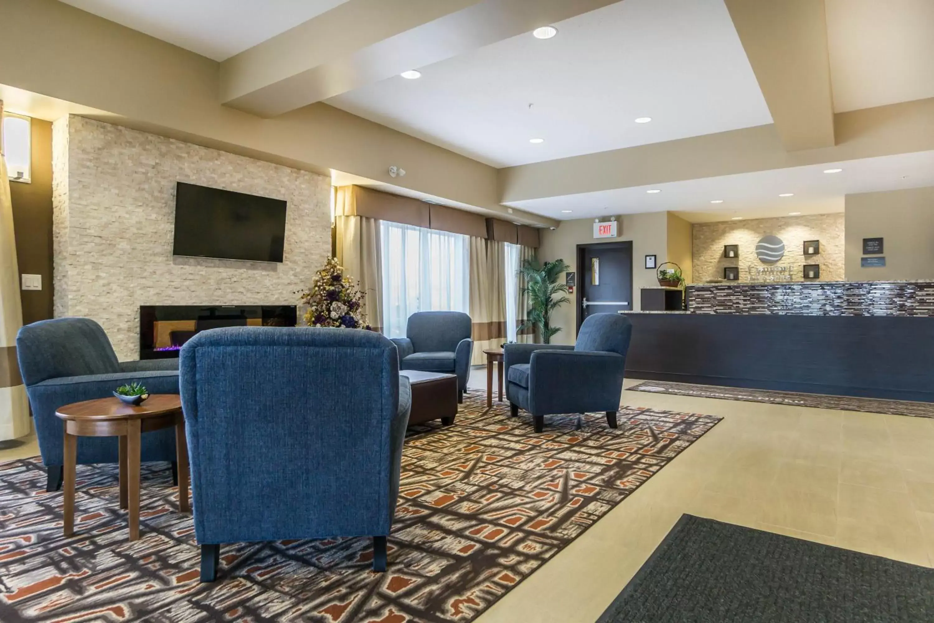 Decorative detail, Lounge/Bar in Comfort Inn & Suites Edmonton International Airport