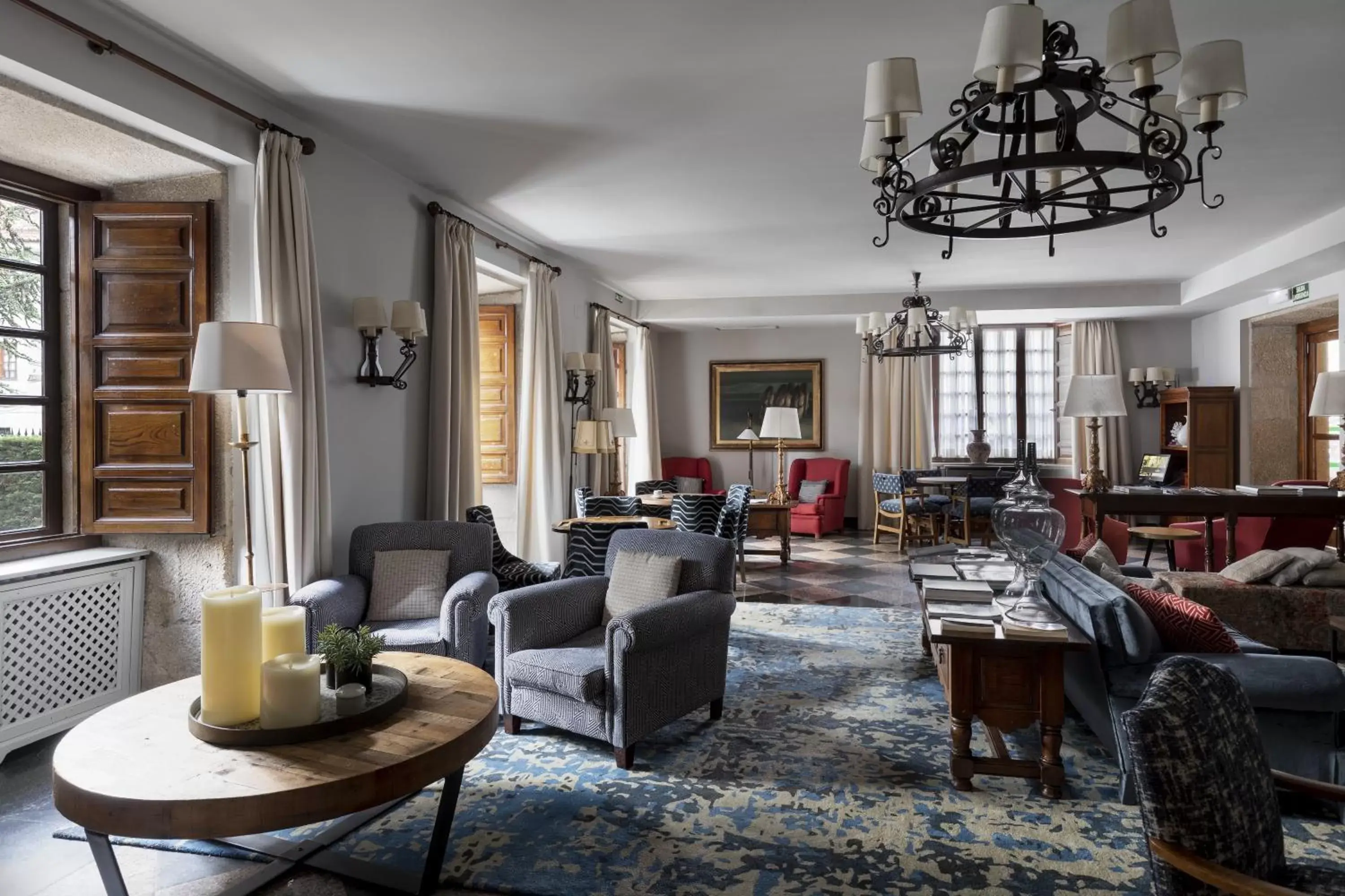 Living room in Parador de Pontevedra Living room in Parador de Pontevedra