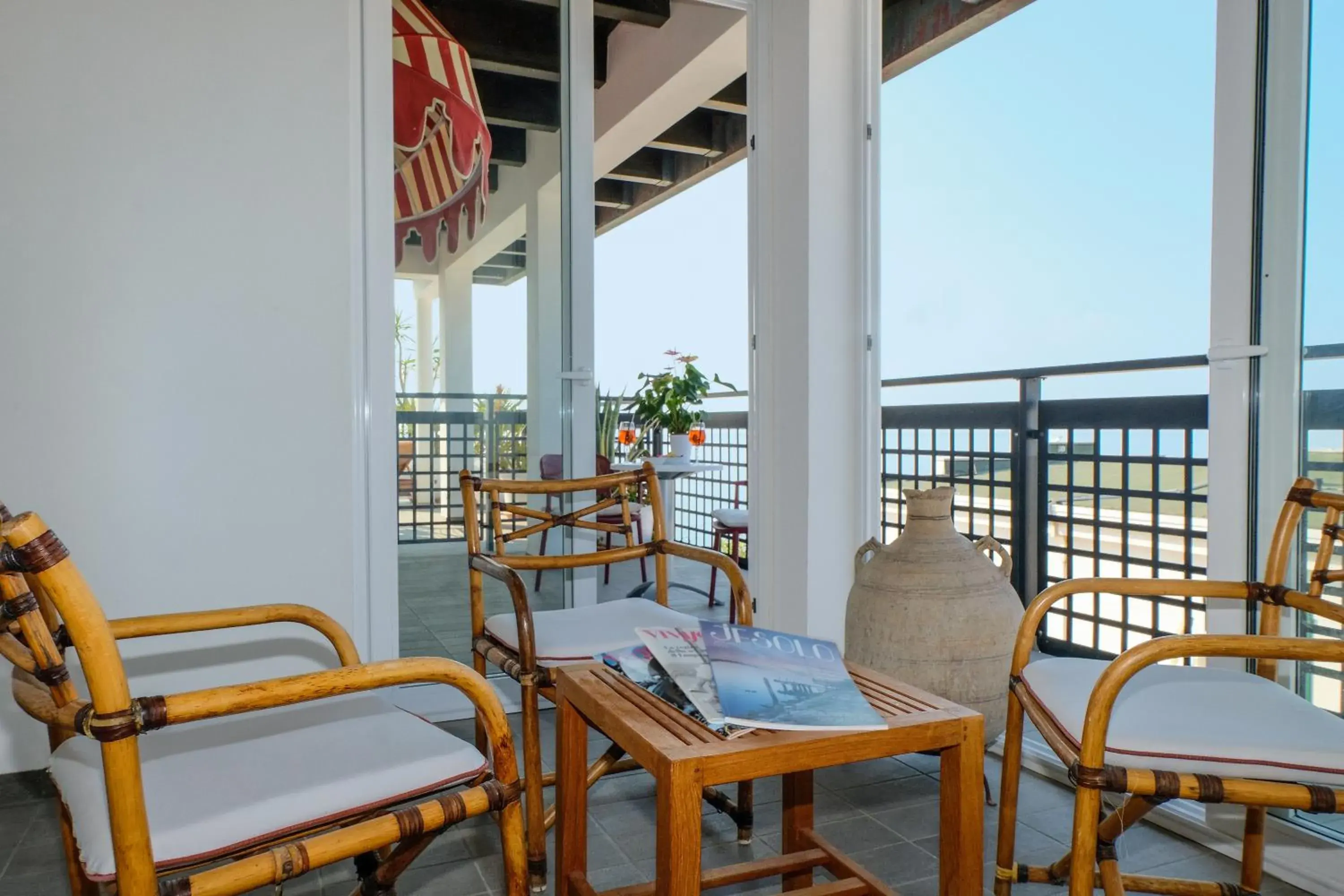 Balcony/Terrace in Hotel Manila