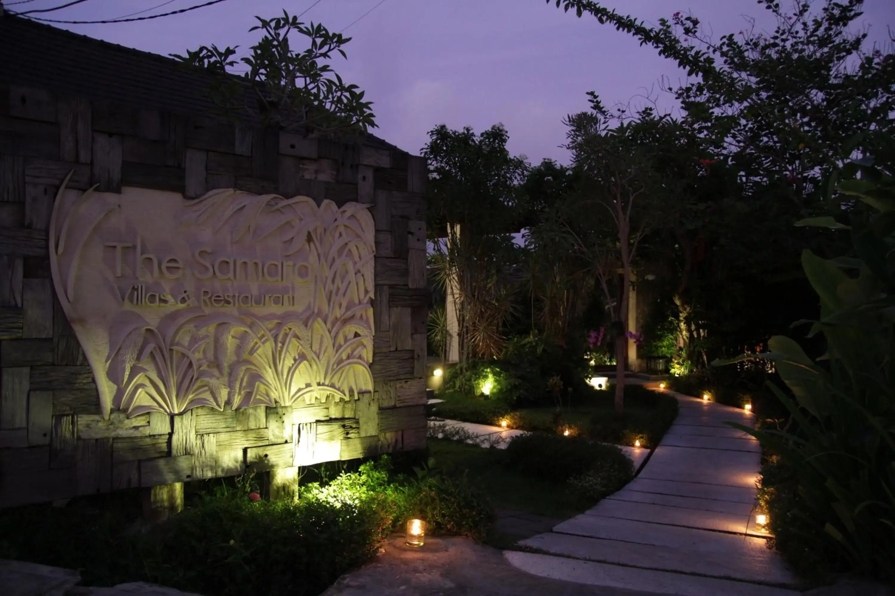 Facade/entrance in The Samara Villas & Restaurant