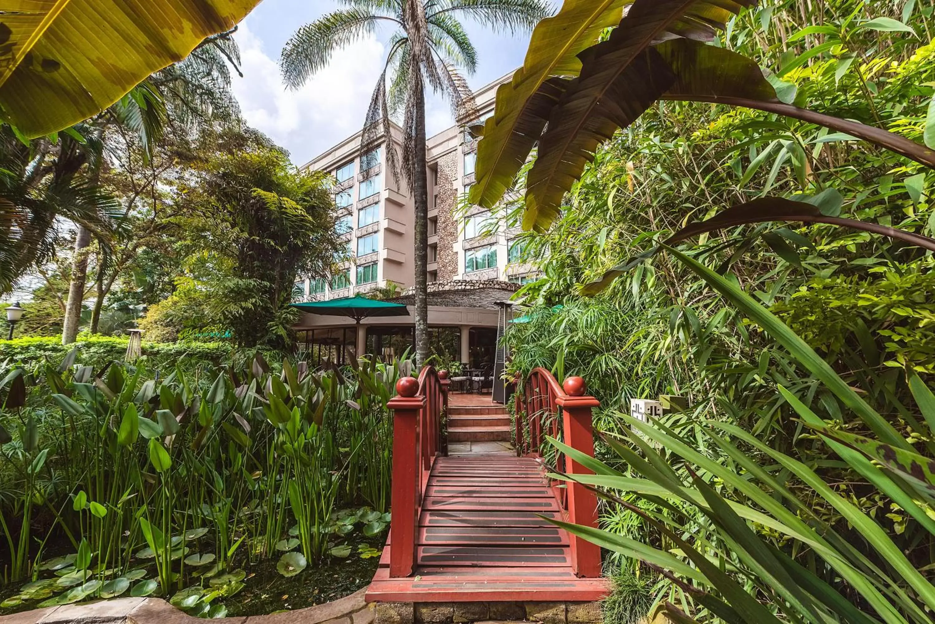 Garden in Nairobi Serena Hotel