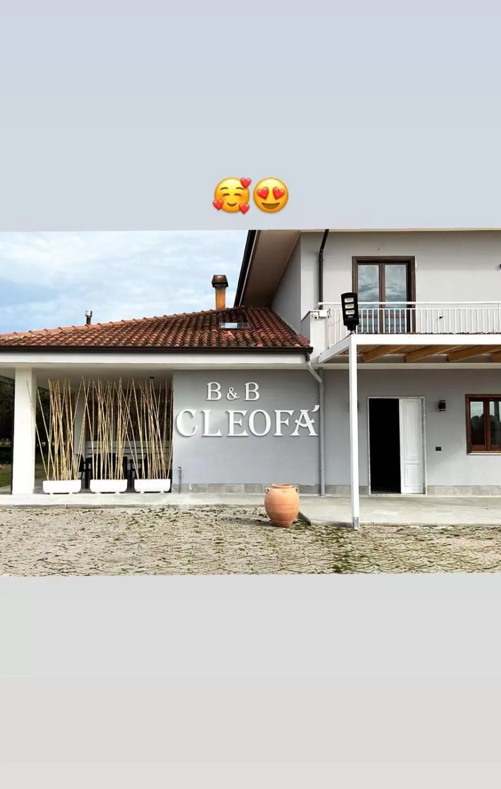 Property Building in B&B Cleofà Paestum