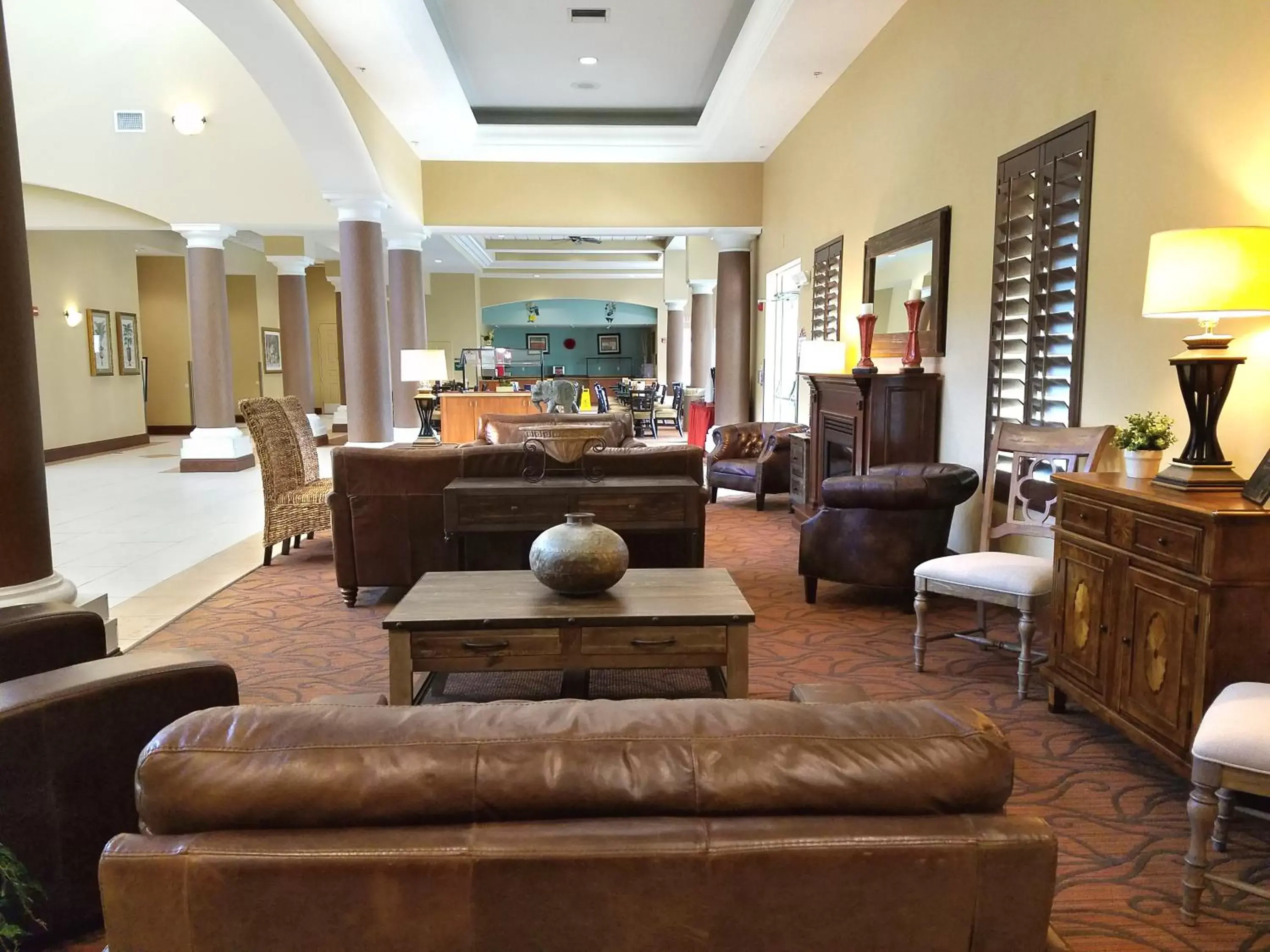 Lobby or reception in Hawthorn Suites by Wyndham Lake Buena Vista, a staySky Hotel & Resort Lobby or reception in Hawthorn Suites by Wyndham Lake Buena Vista, a staySky Hotel & Resort