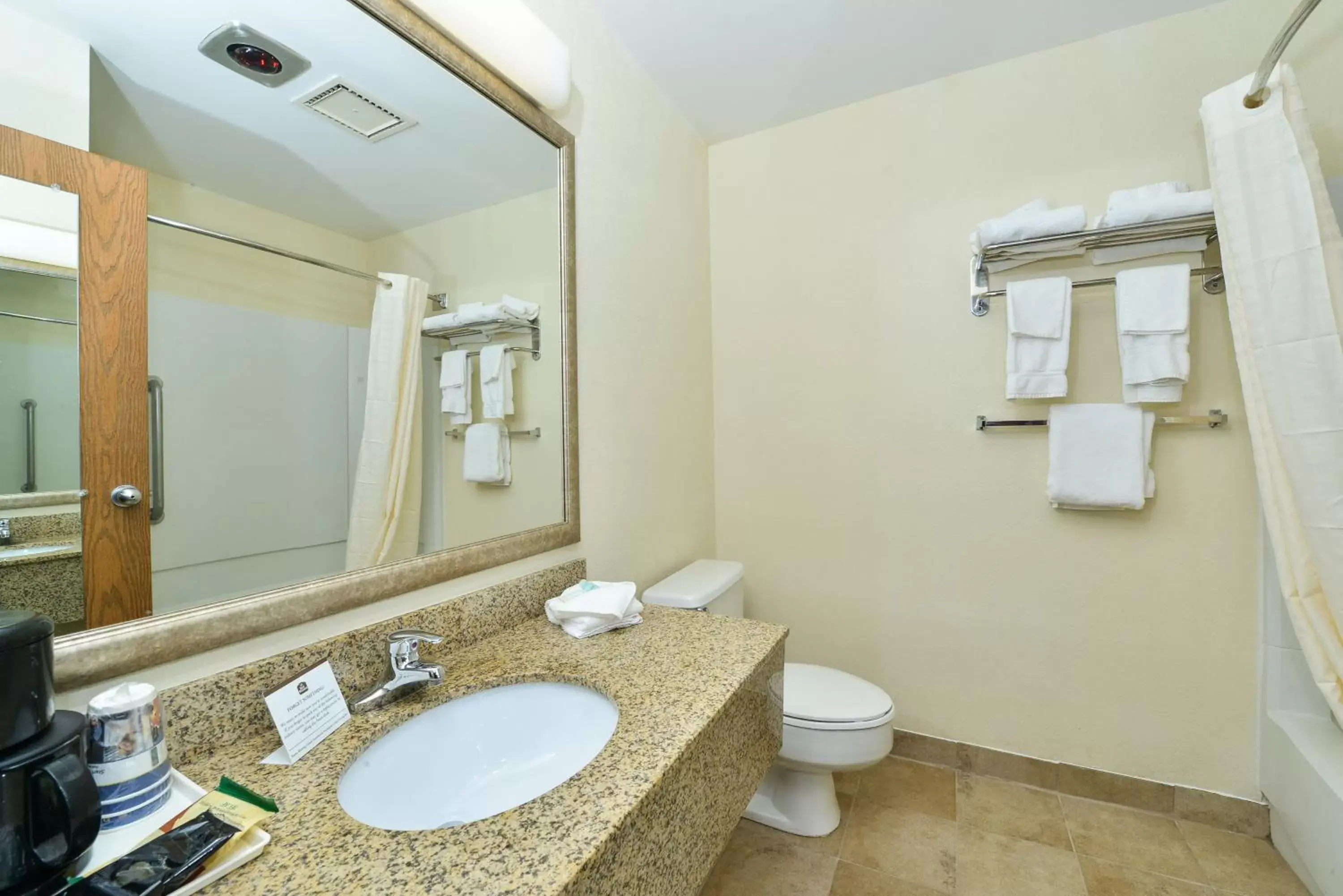 Bathroom in SureStay Plus Hotel by Best Western Wytheville