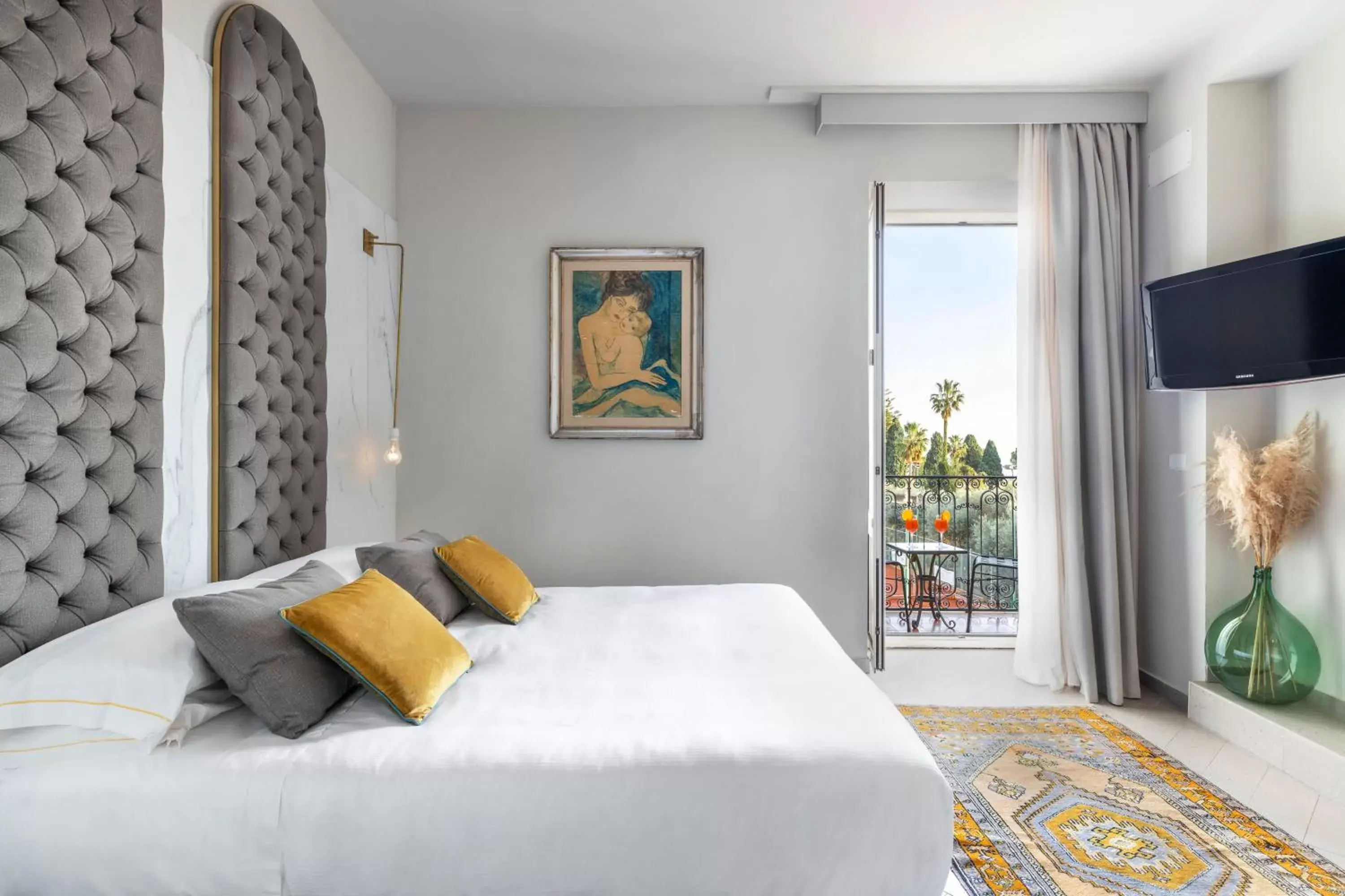 Bedroom, Bed in Hotel Villa Paradiso