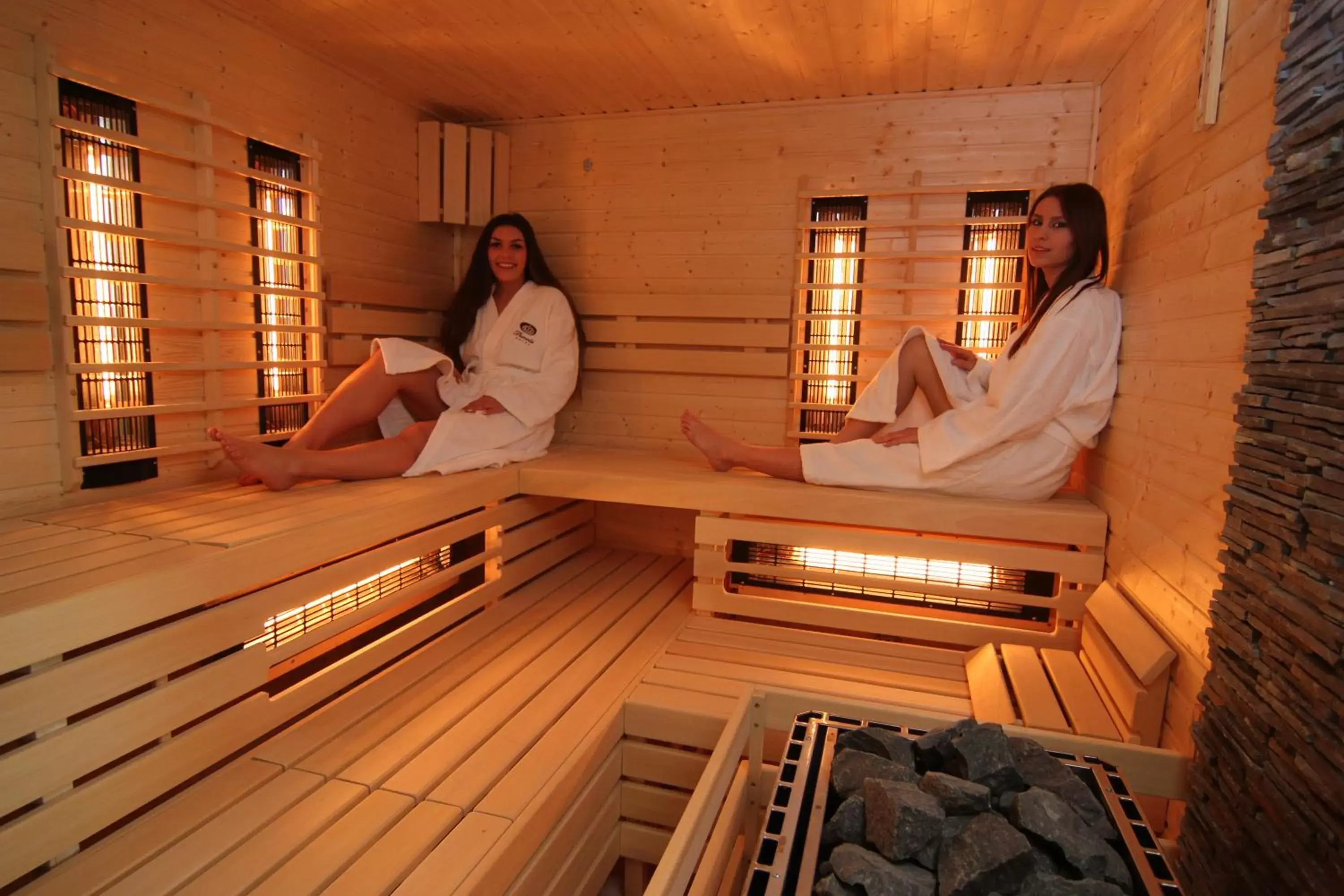 Sauna in Hotel Theresia