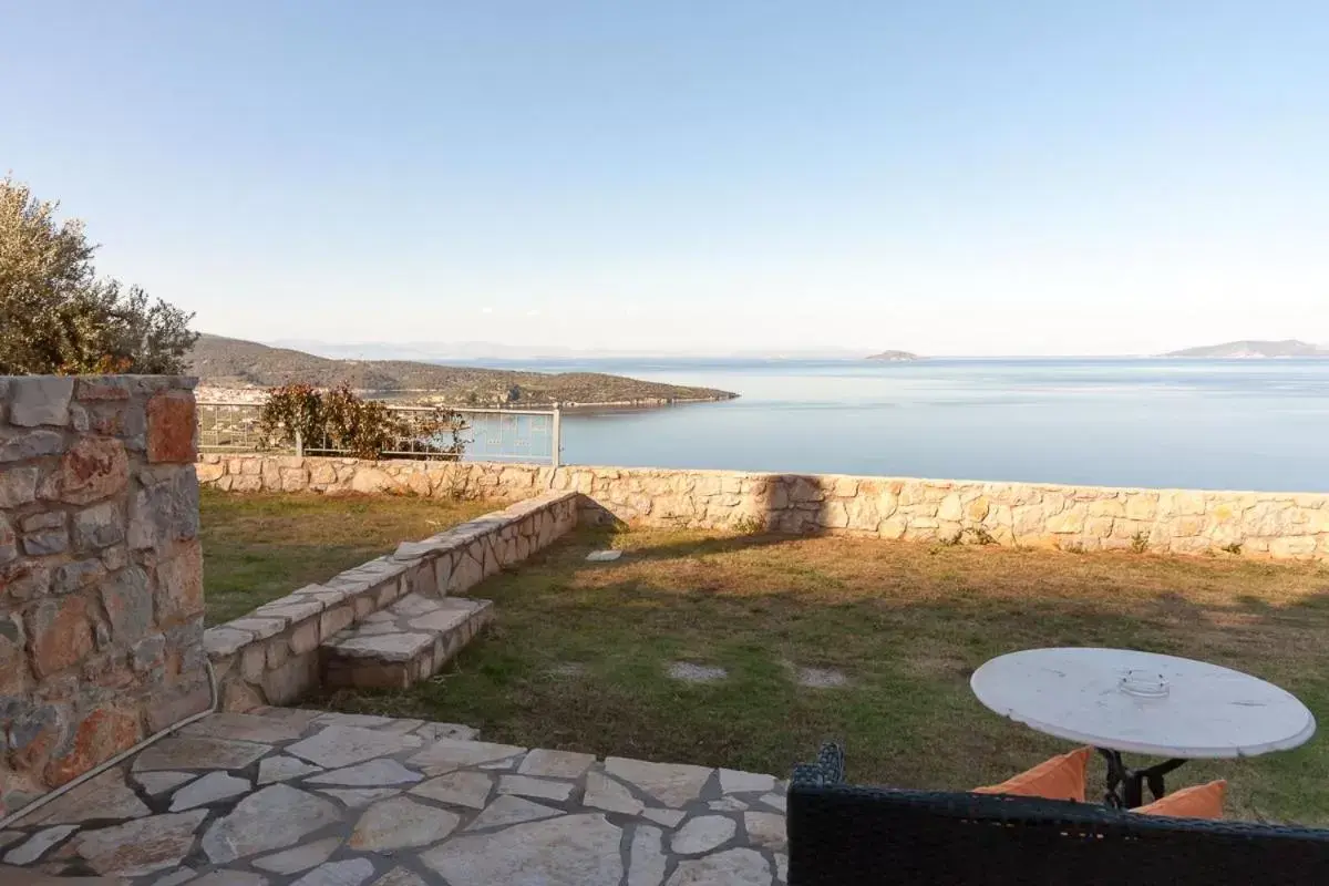 Seating area in Epidavros Seascape