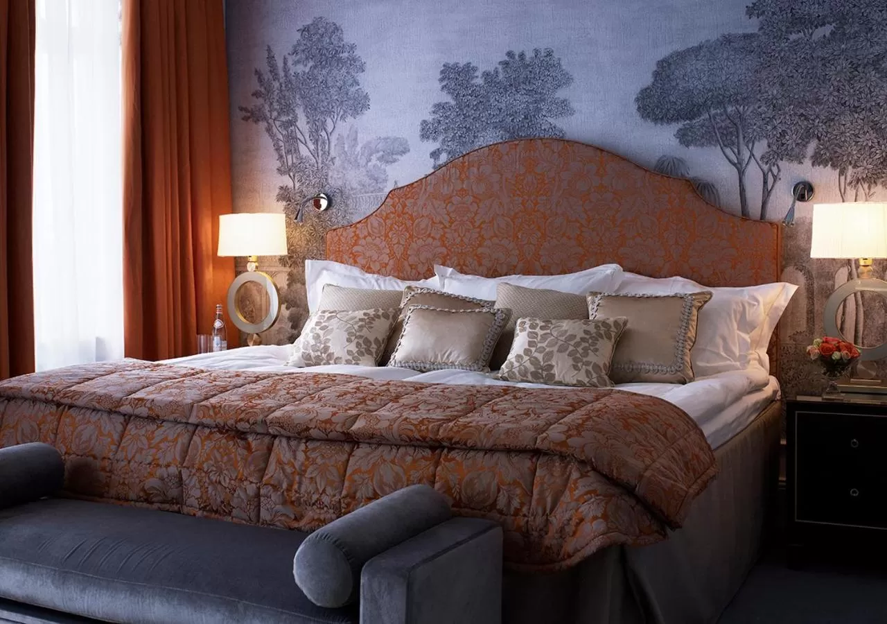 Bed in Grand Hôtel Stockholm