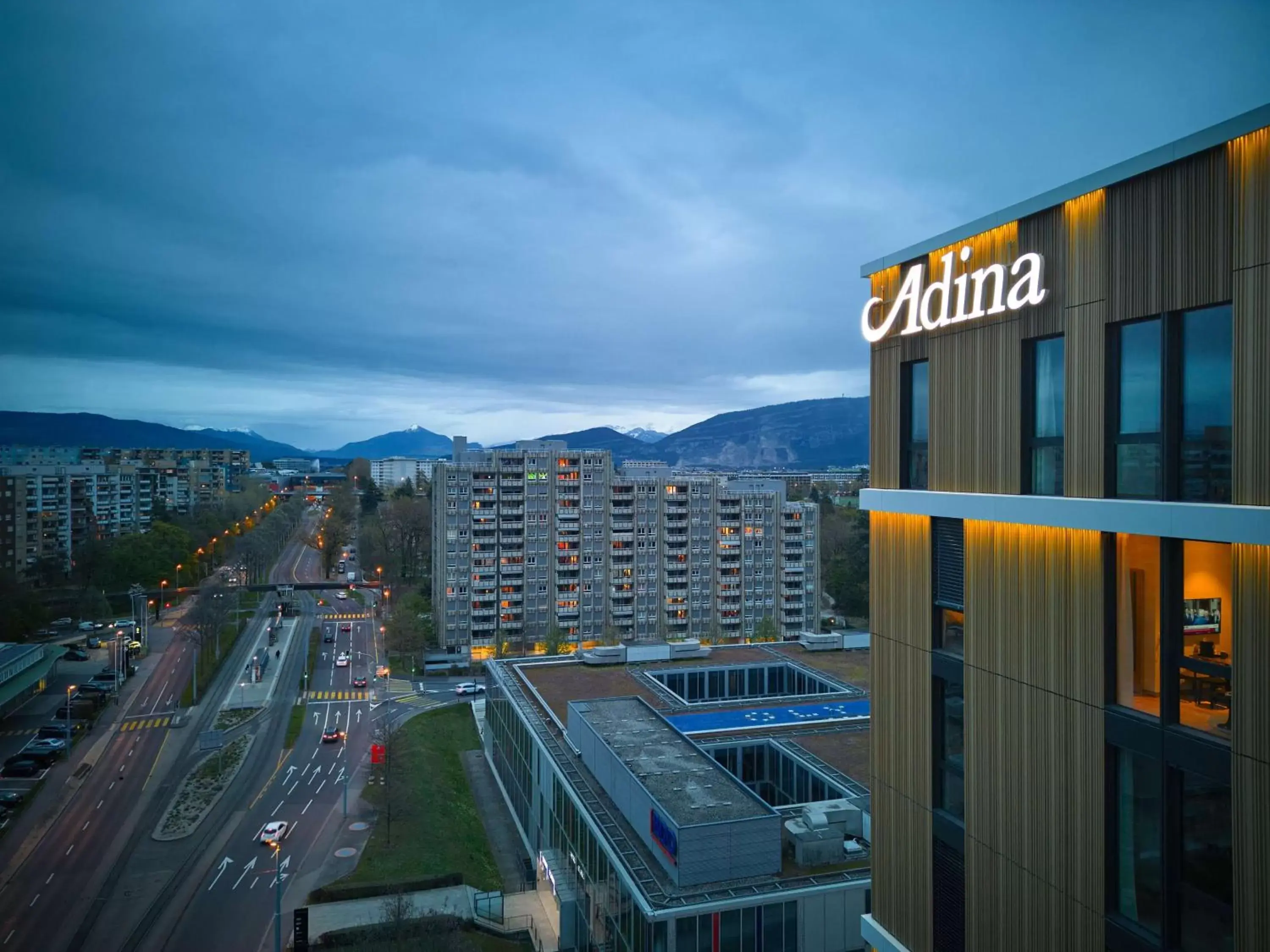 Property building in Adina Apartment Hotel Geneva