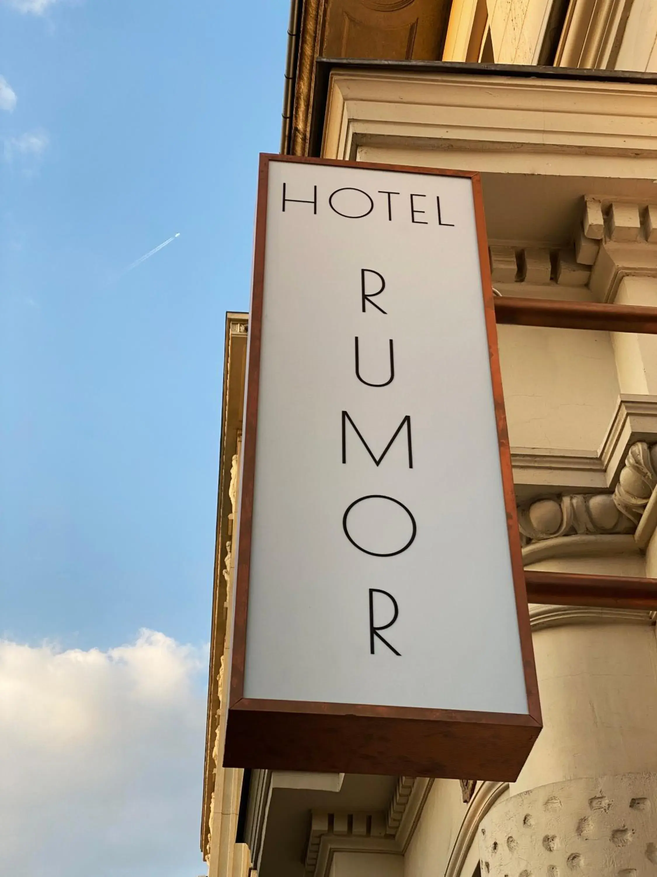 Property logo or sign in Hotel Rumor