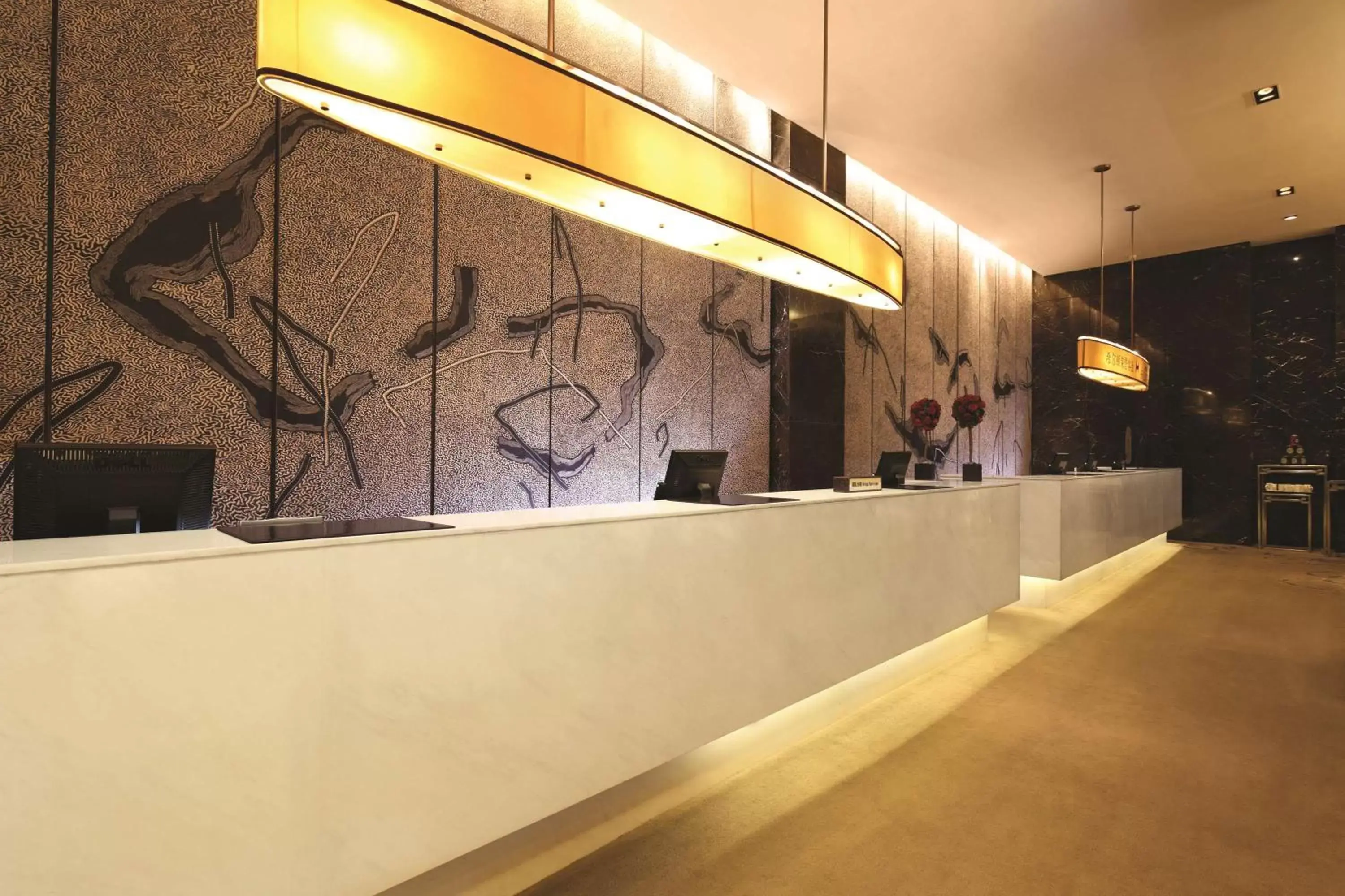 Lobby or reception in DoubleTree by Hilton Beijing Lobby or reception in DoubleTree by Hilton Beijing