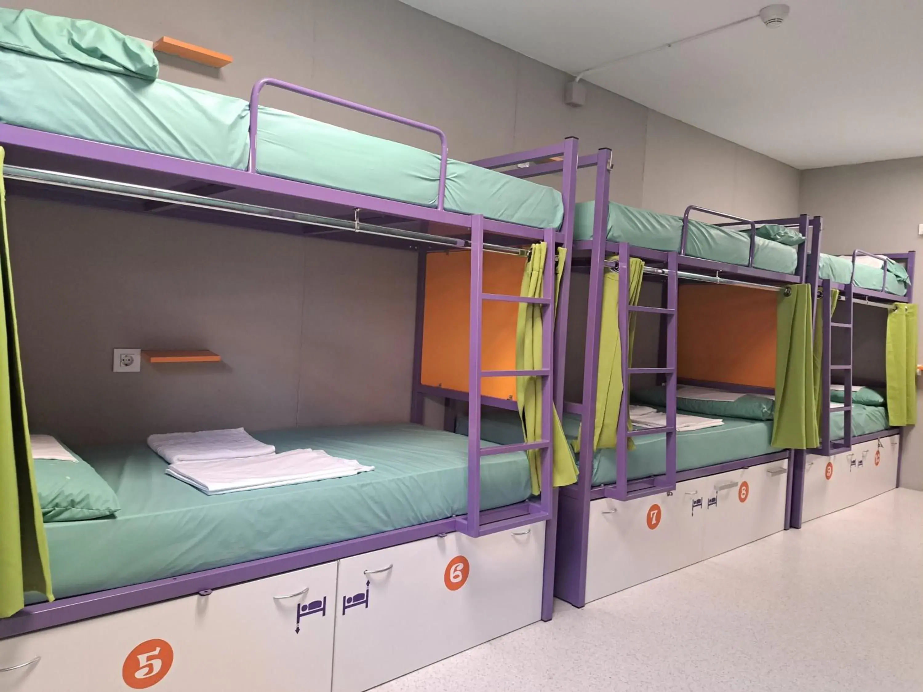 Bedroom, Bed in Scout Madrid Hostel