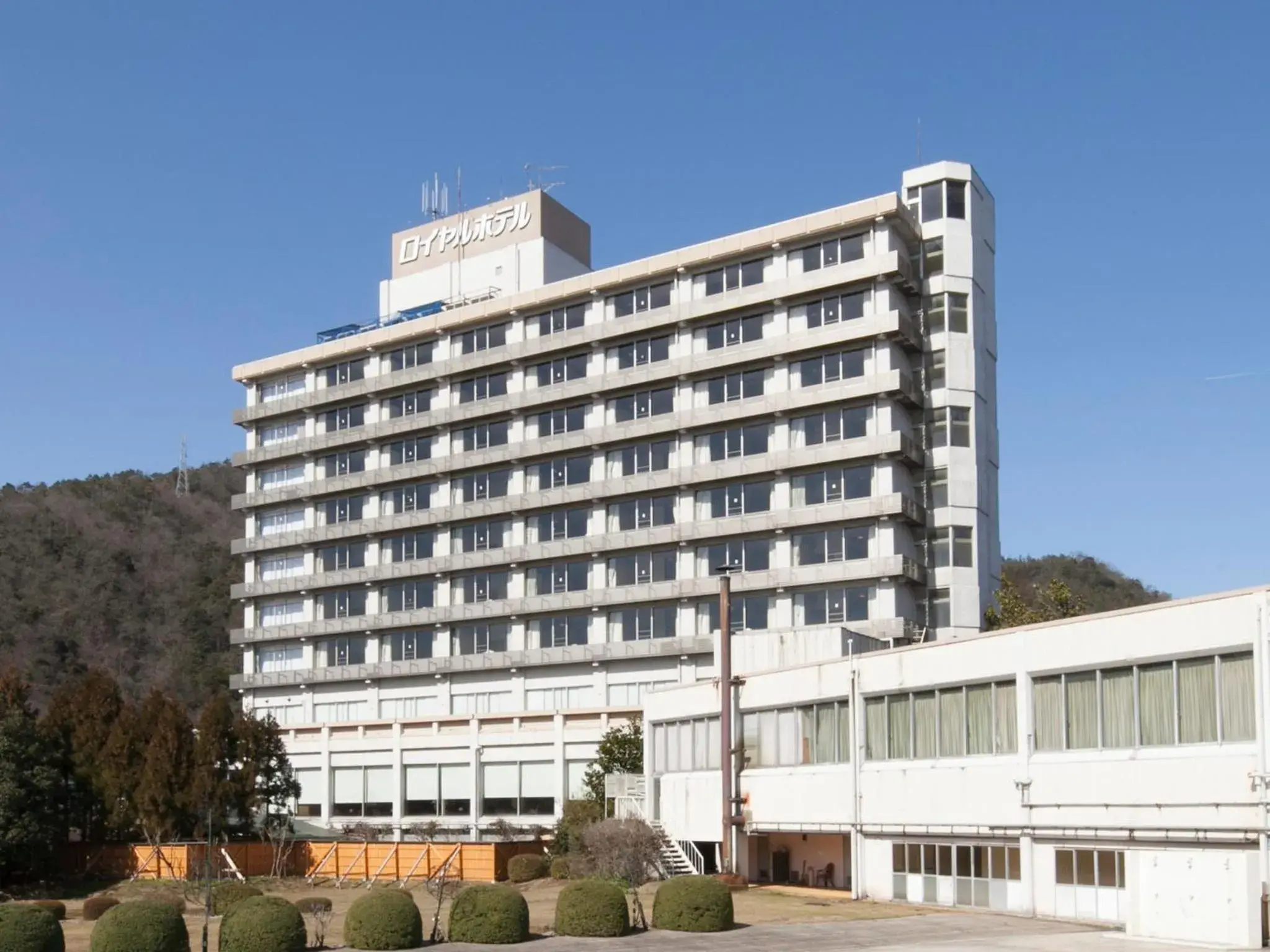 Facade/entrance, Property Building in Misasa Royal Hotel