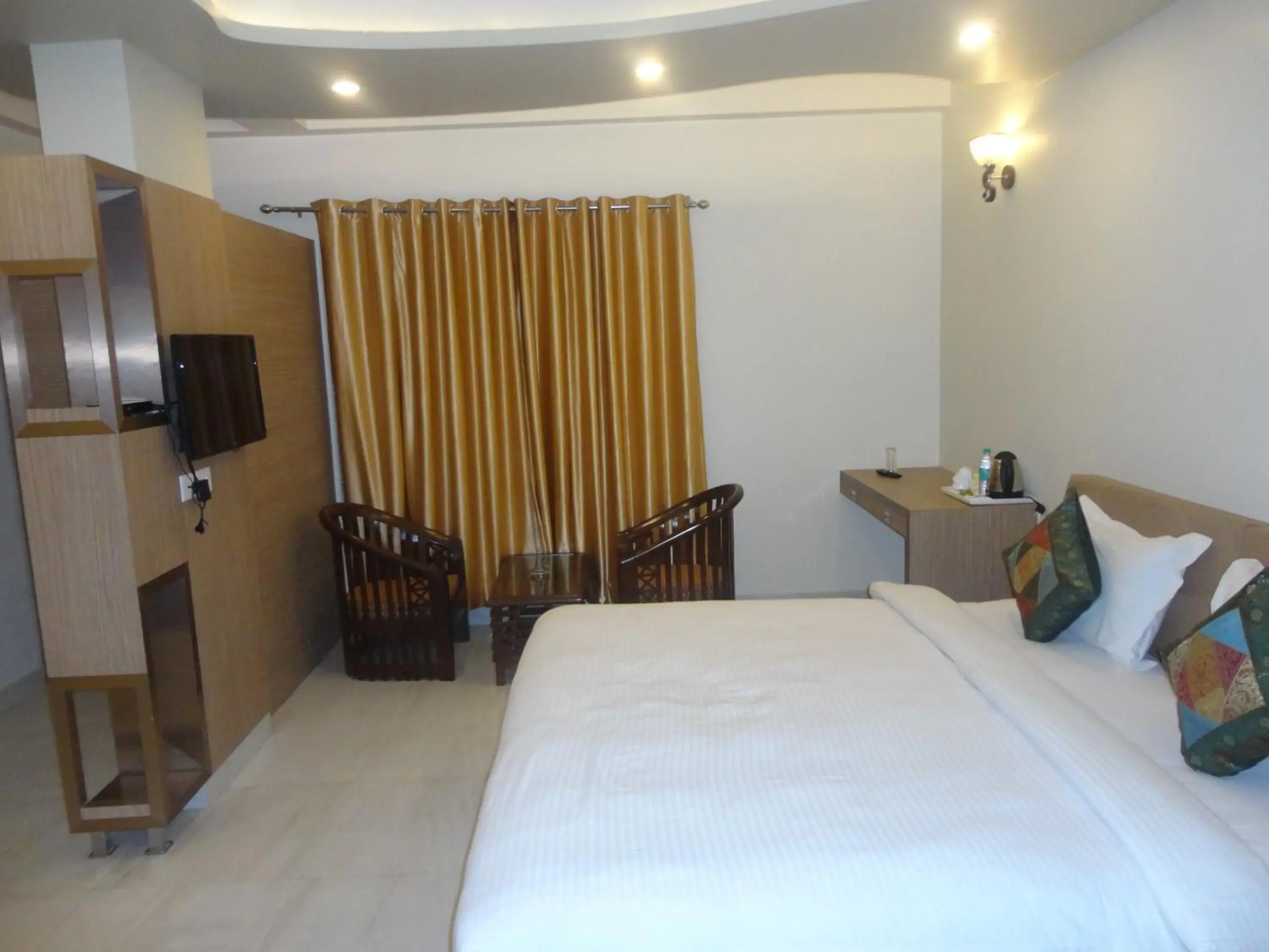 Bed in Hotel Banaras Haveli
