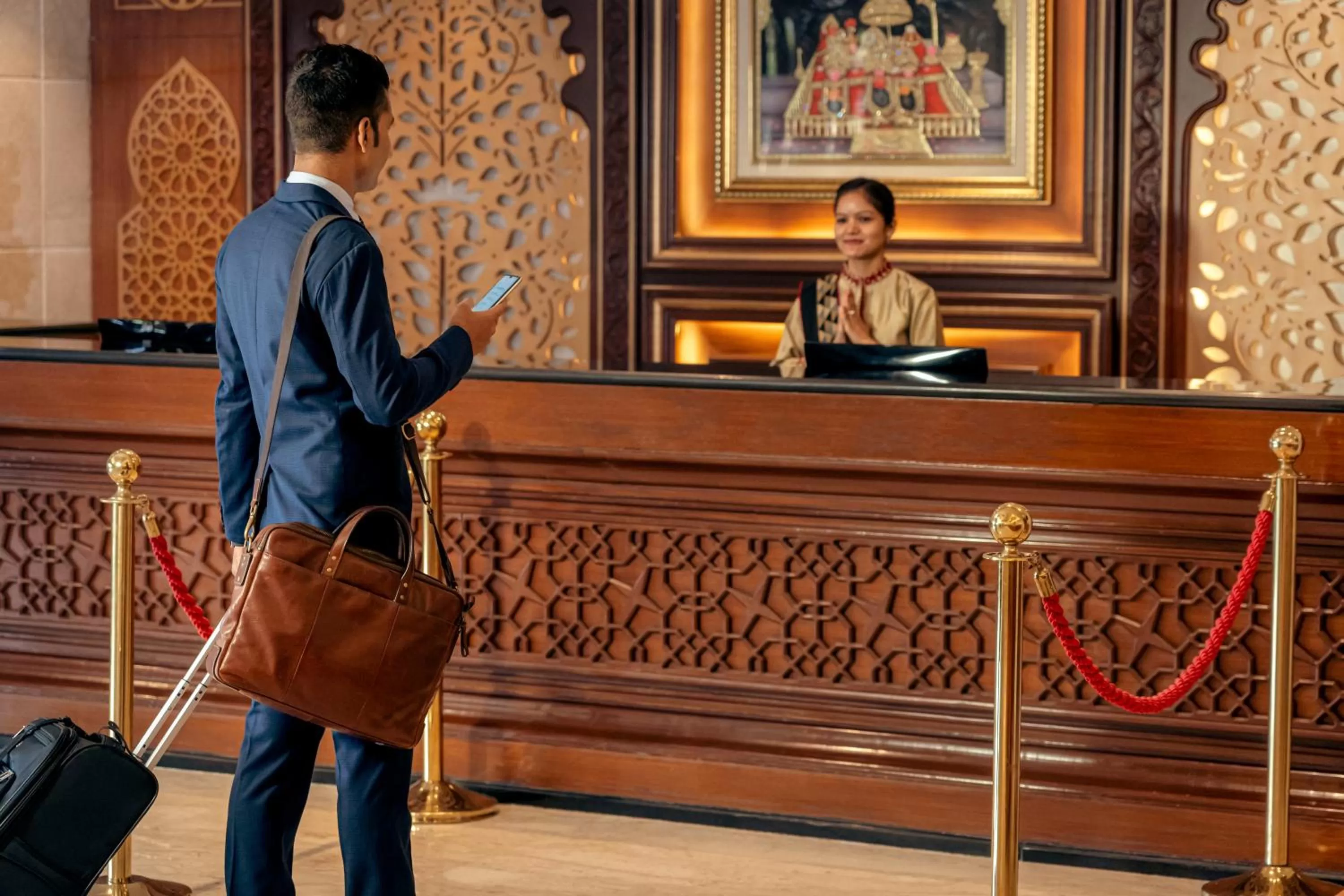 Lobby or reception in LP Vilas