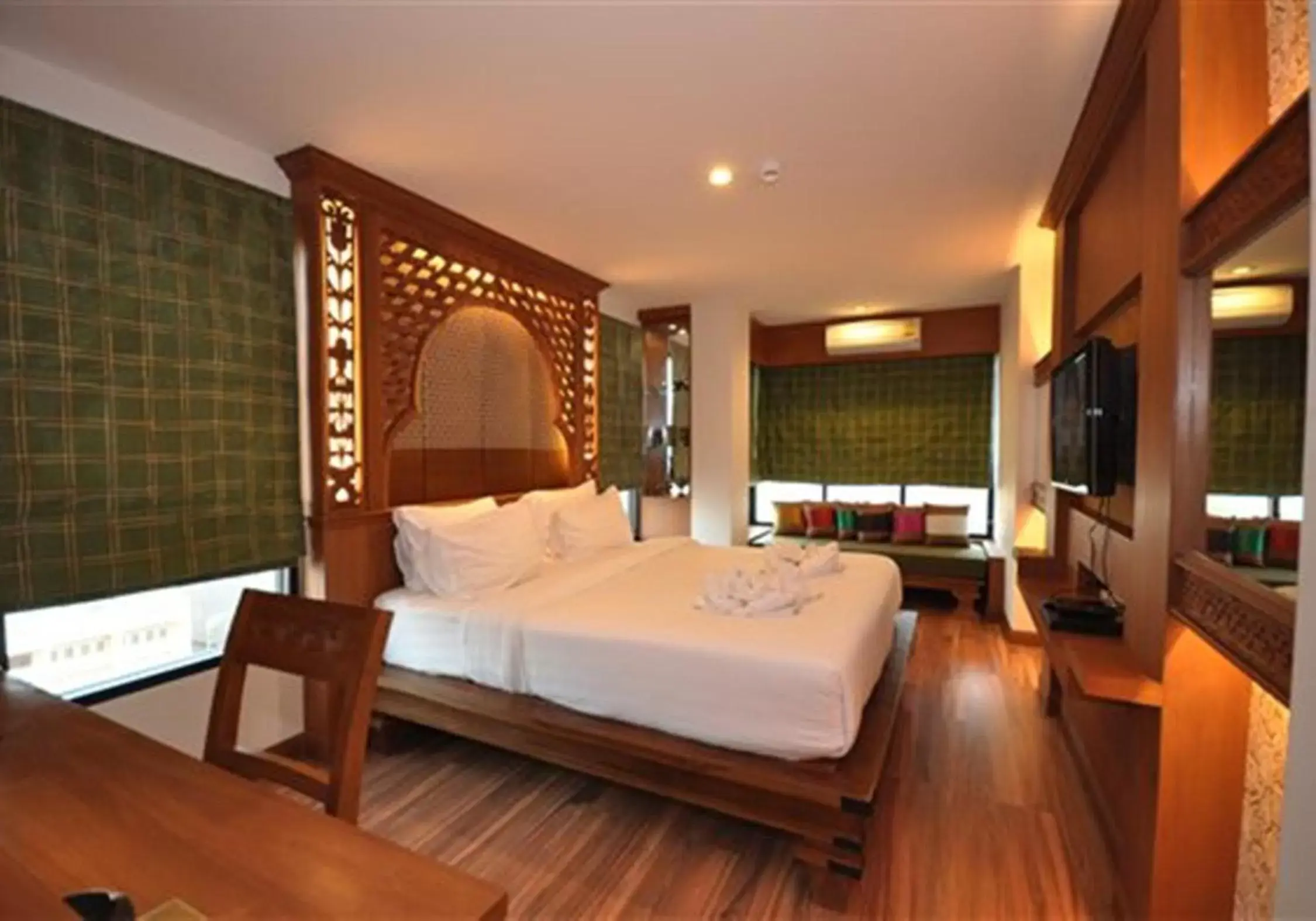 Bed in Chalelarn Hotel Hua Hin